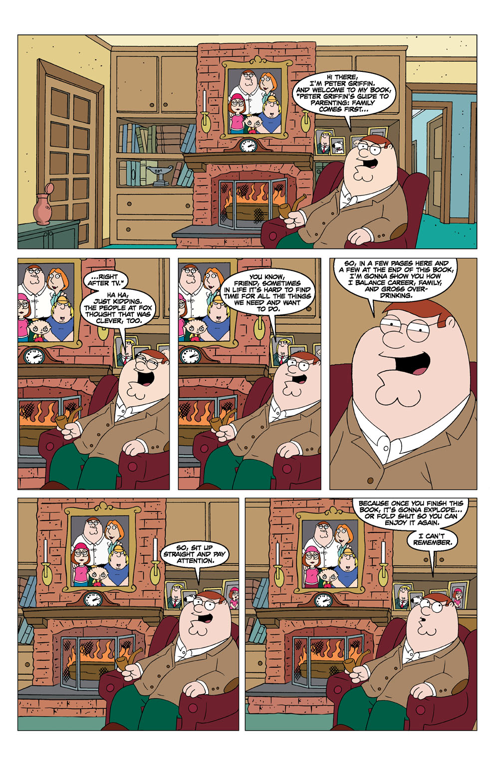 Read online Family Guy comic -  Issue #2 - 3
