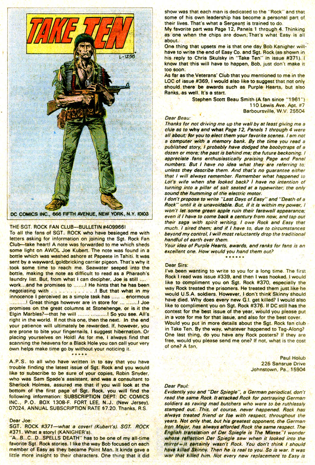 Read online Sgt. Rock comic -  Issue #375 - 32