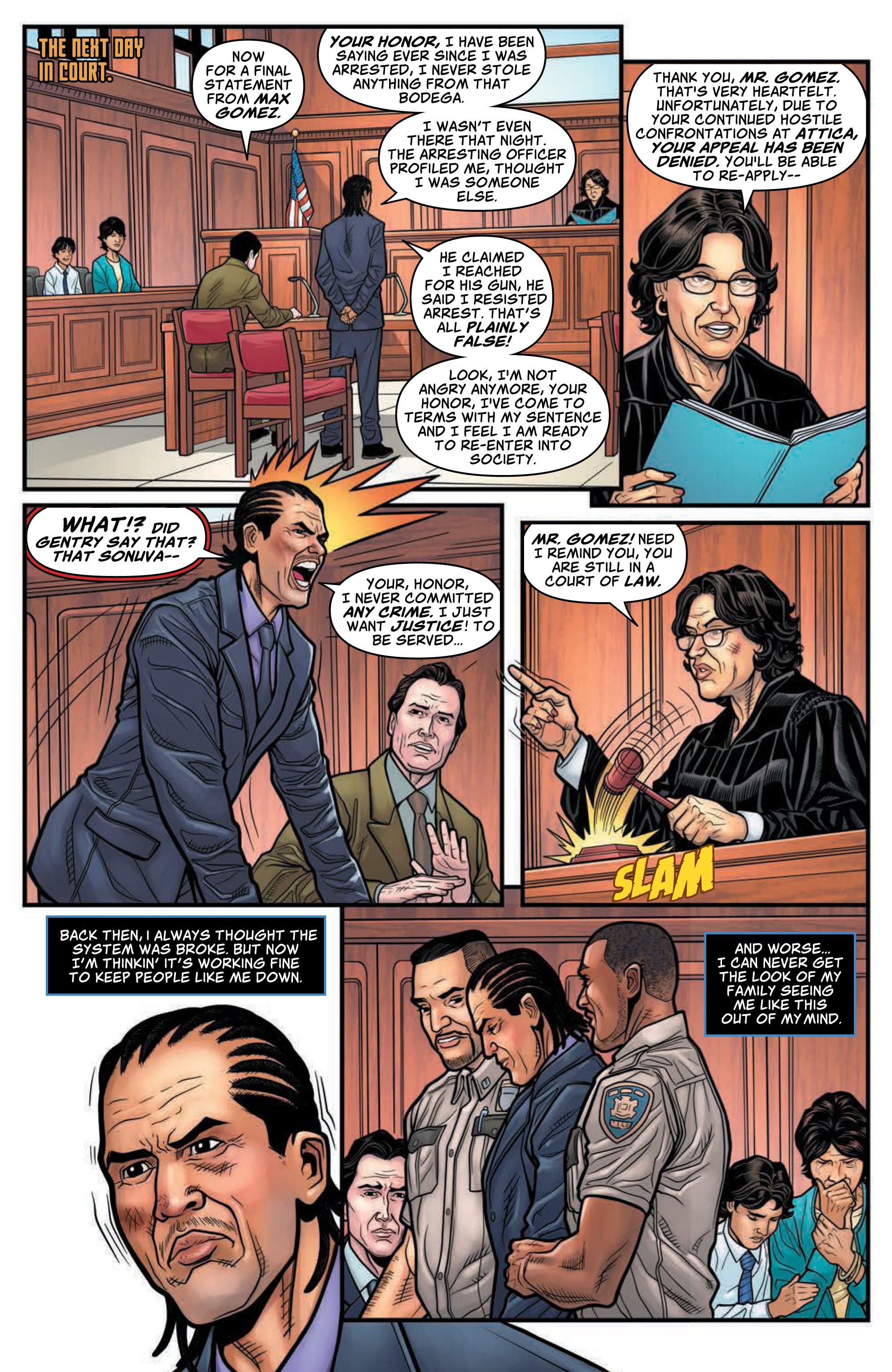Read online PhenomX comic -  Issue #1 - 18