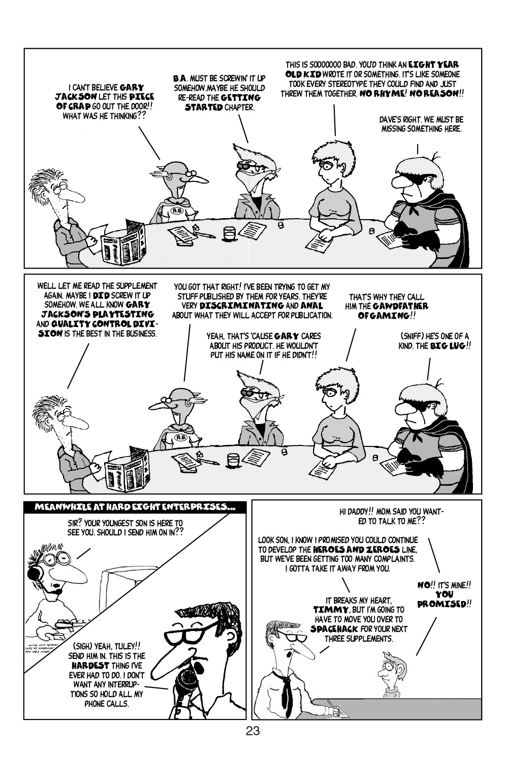 Read online Knights of the Dinner Table comic -  Issue #19 - 25