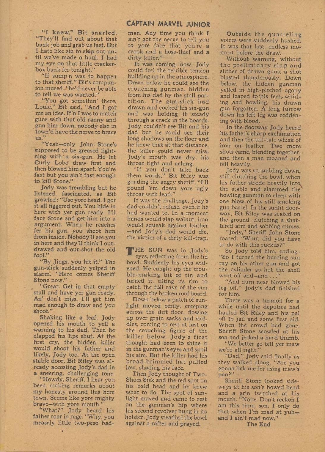 Read online Captain Marvel, Jr. comic -  Issue #26 - 25