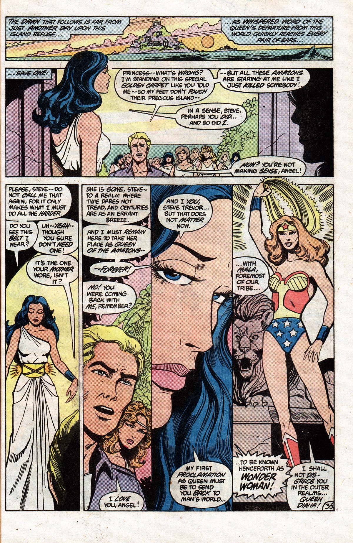 Read online Wonder Woman (1942) comic -  Issue #300 - 37