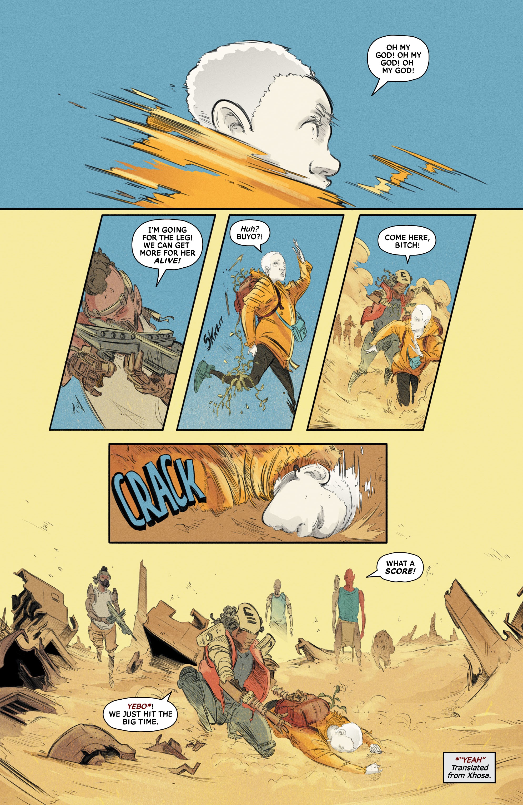 Read online Land of the Living Gods comic -  Issue #1 - 19