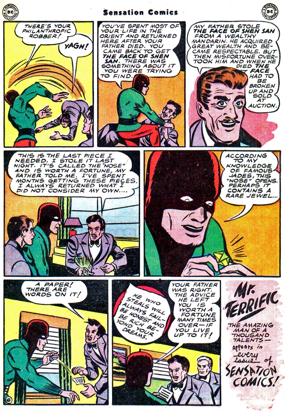 Read online Sensation (Mystery) Comics comic -  Issue #54 - 38