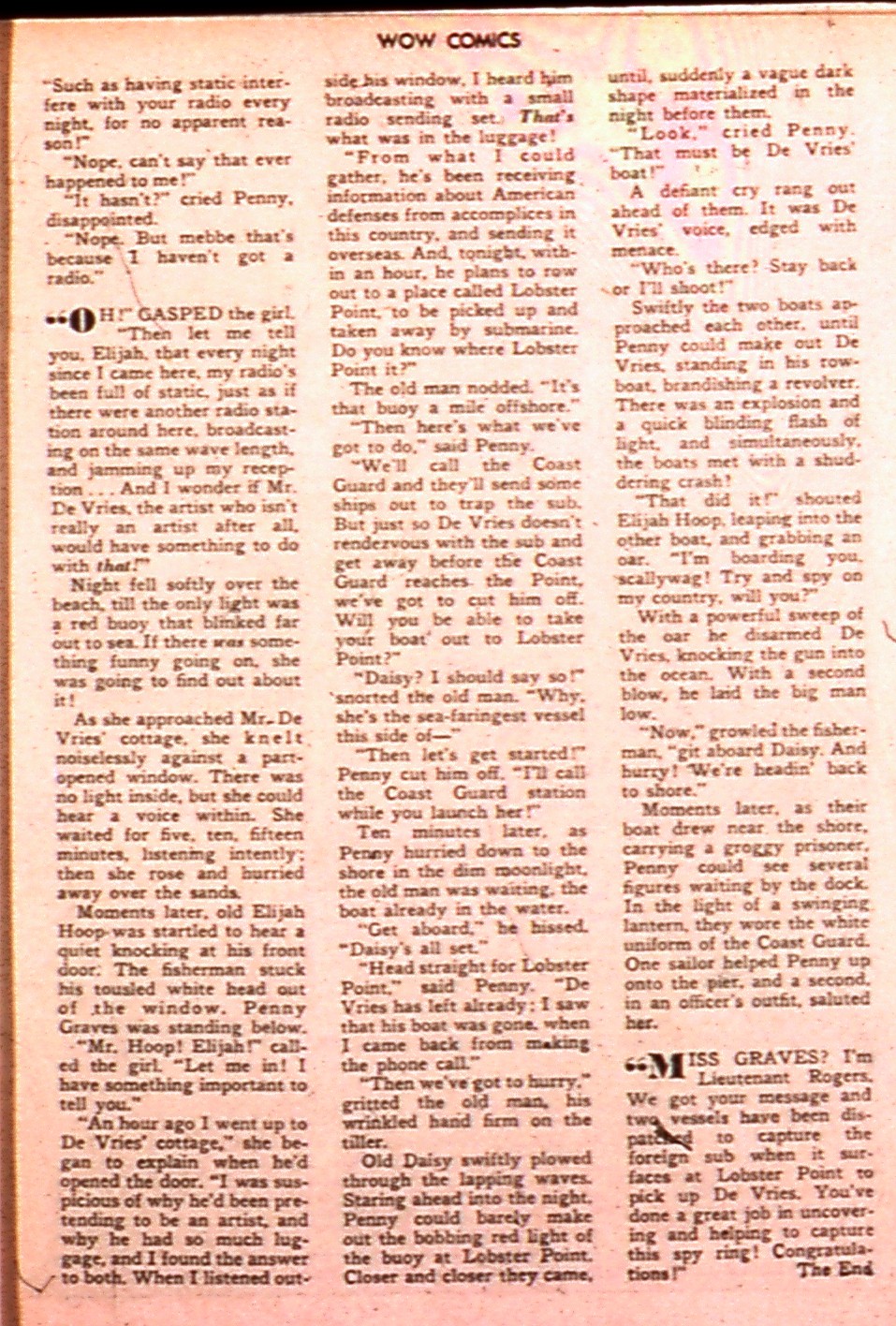 Read online Wow Comics comic -  Issue #50 - 39