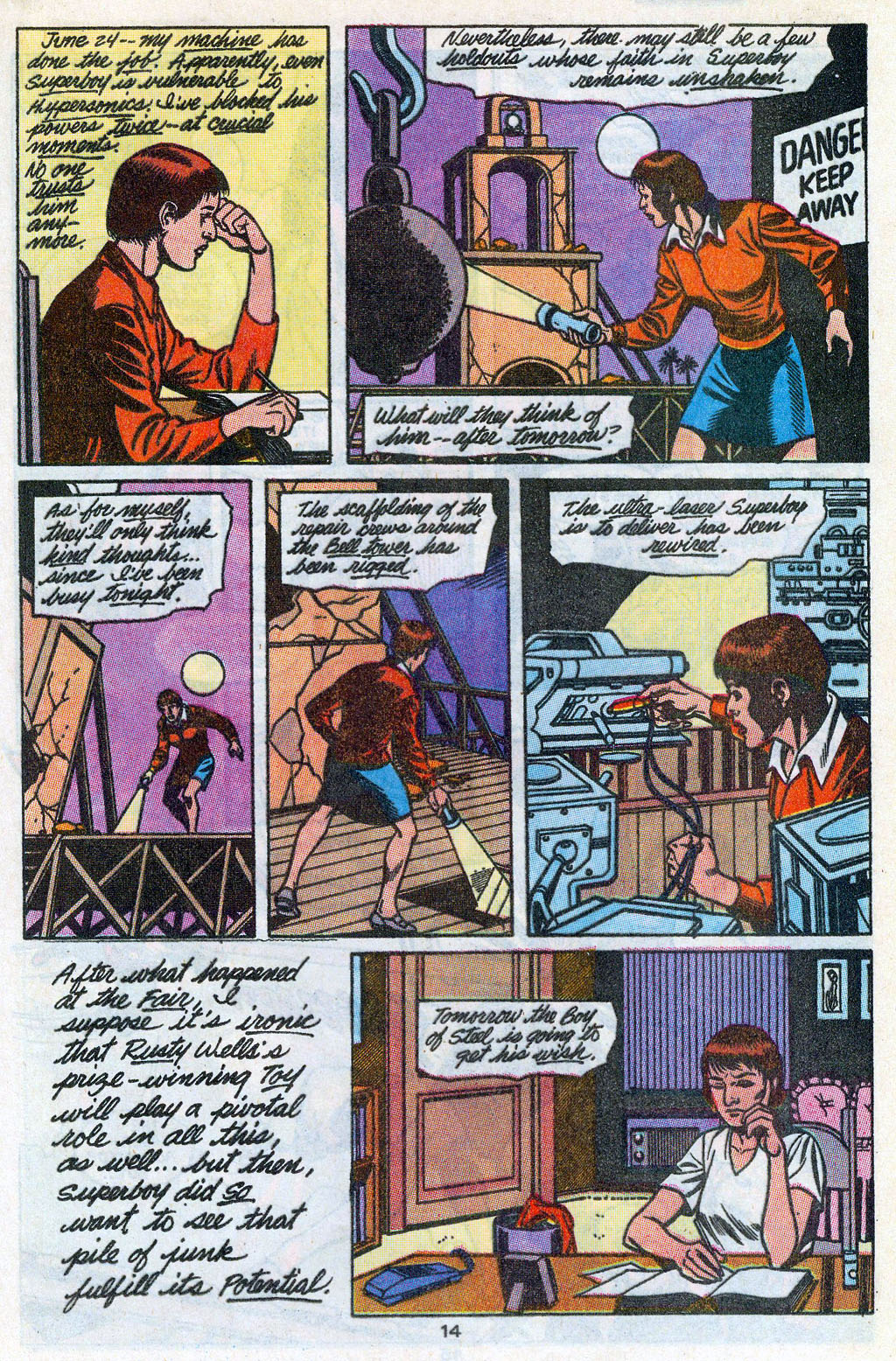 Read online Superboy (1990) comic -  Issue #7 - 15