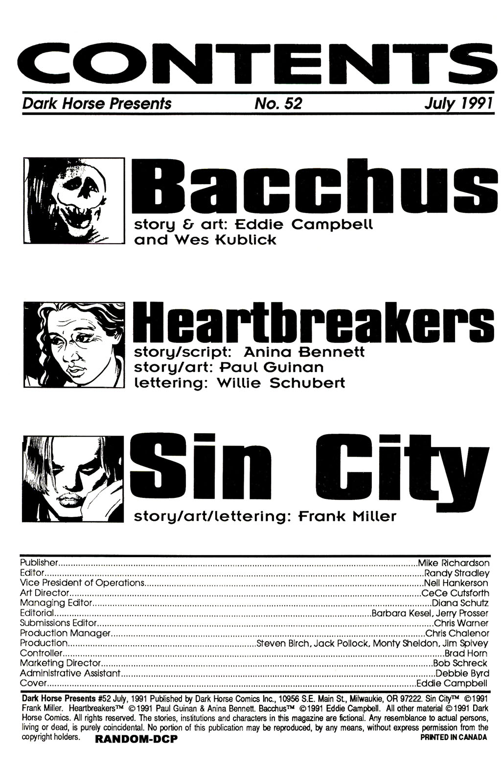 Read online Dark Horse Presents (1986) comic -  Issue #52 - 2