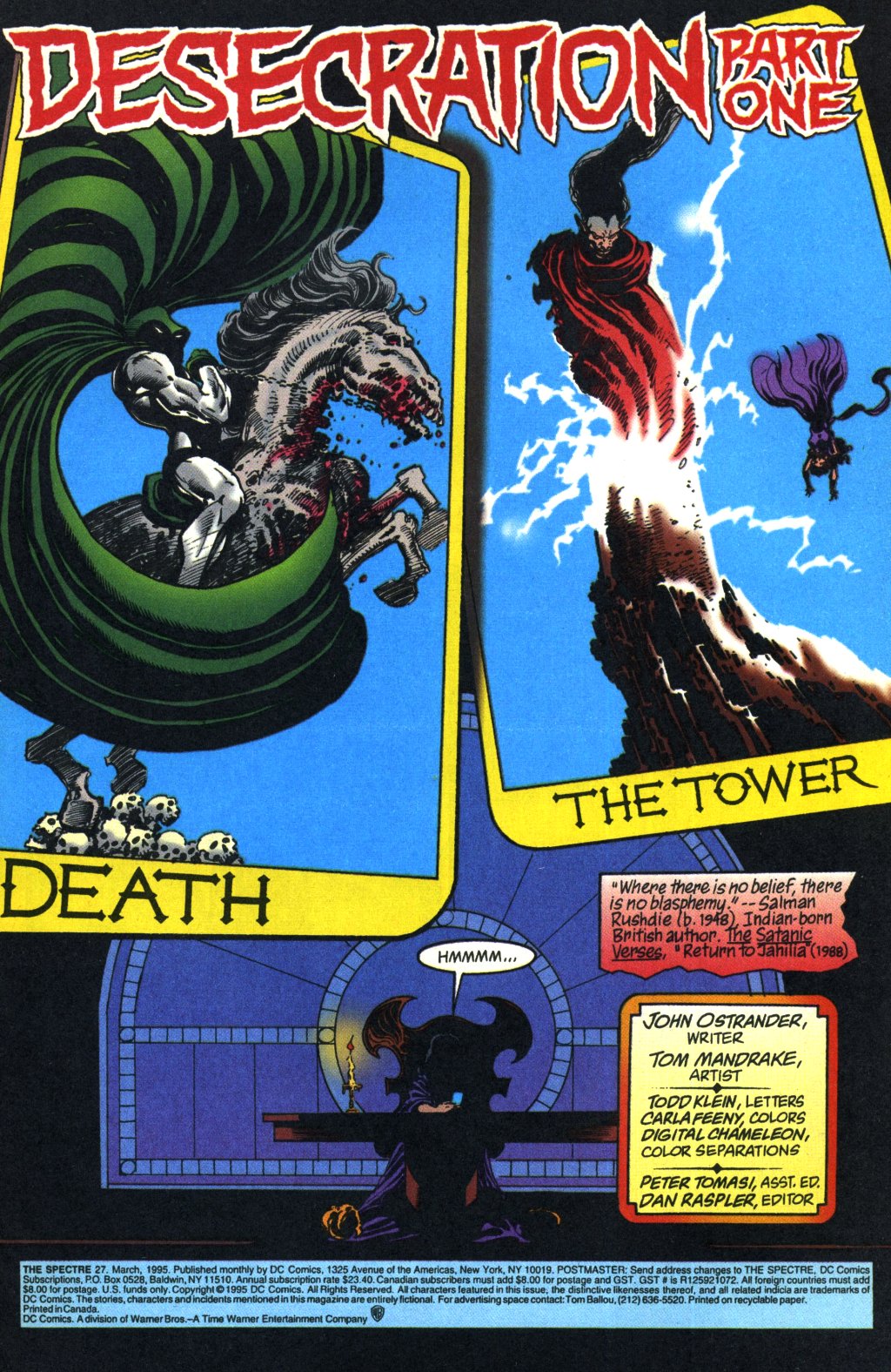 Read online The Spectre (1992) comic -  Issue #27 - 2
