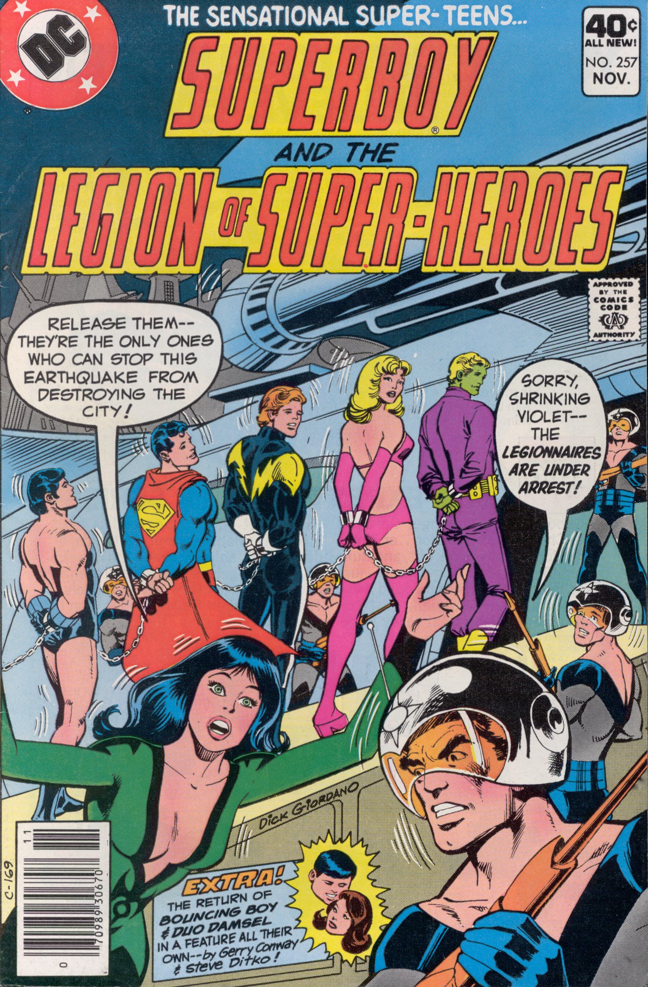 Read online Superboy (1949) comic -  Issue #257 - 1