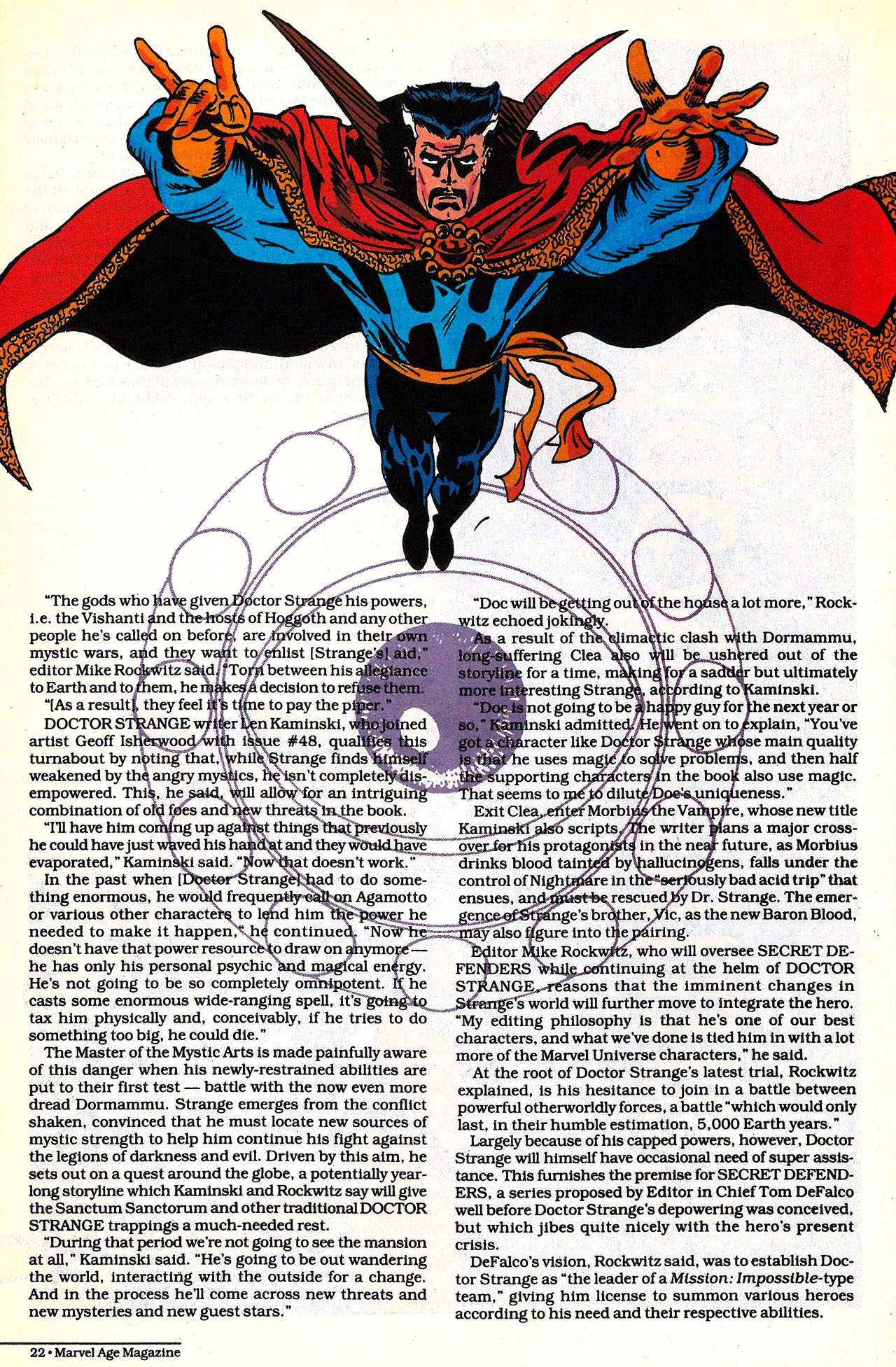 Read online Marvel Age comic -  Issue #120 - 23