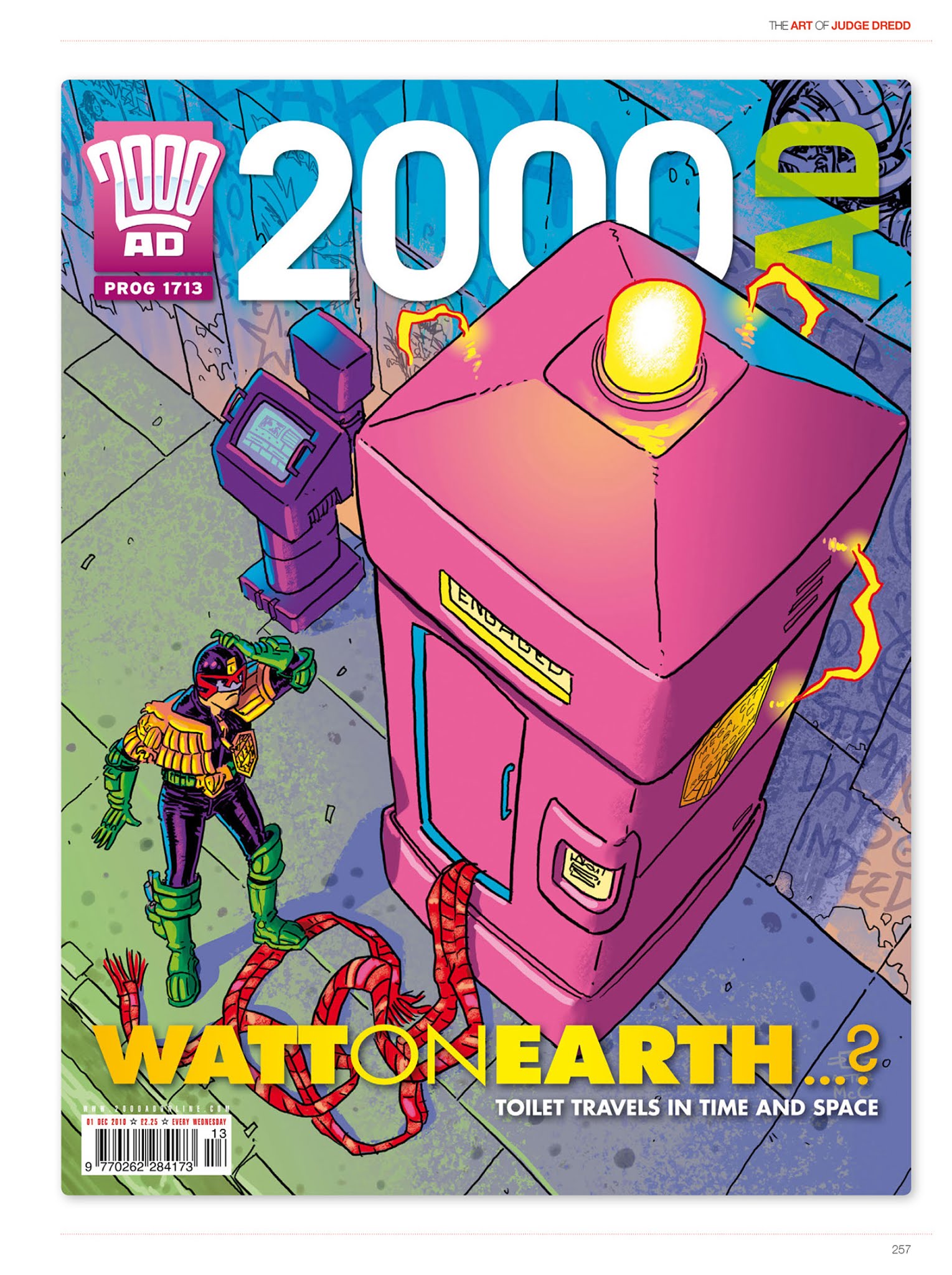 Read online The Art of Judge Dredd: Featuring 35 Years of Zarjaz Covers comic -  Issue # TPB (Part 3) - 75