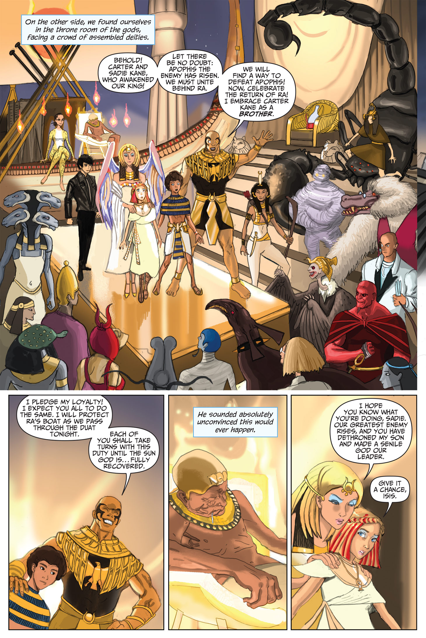 Read online The Kane Chronicles comic -  Issue # TPB 2 - 150