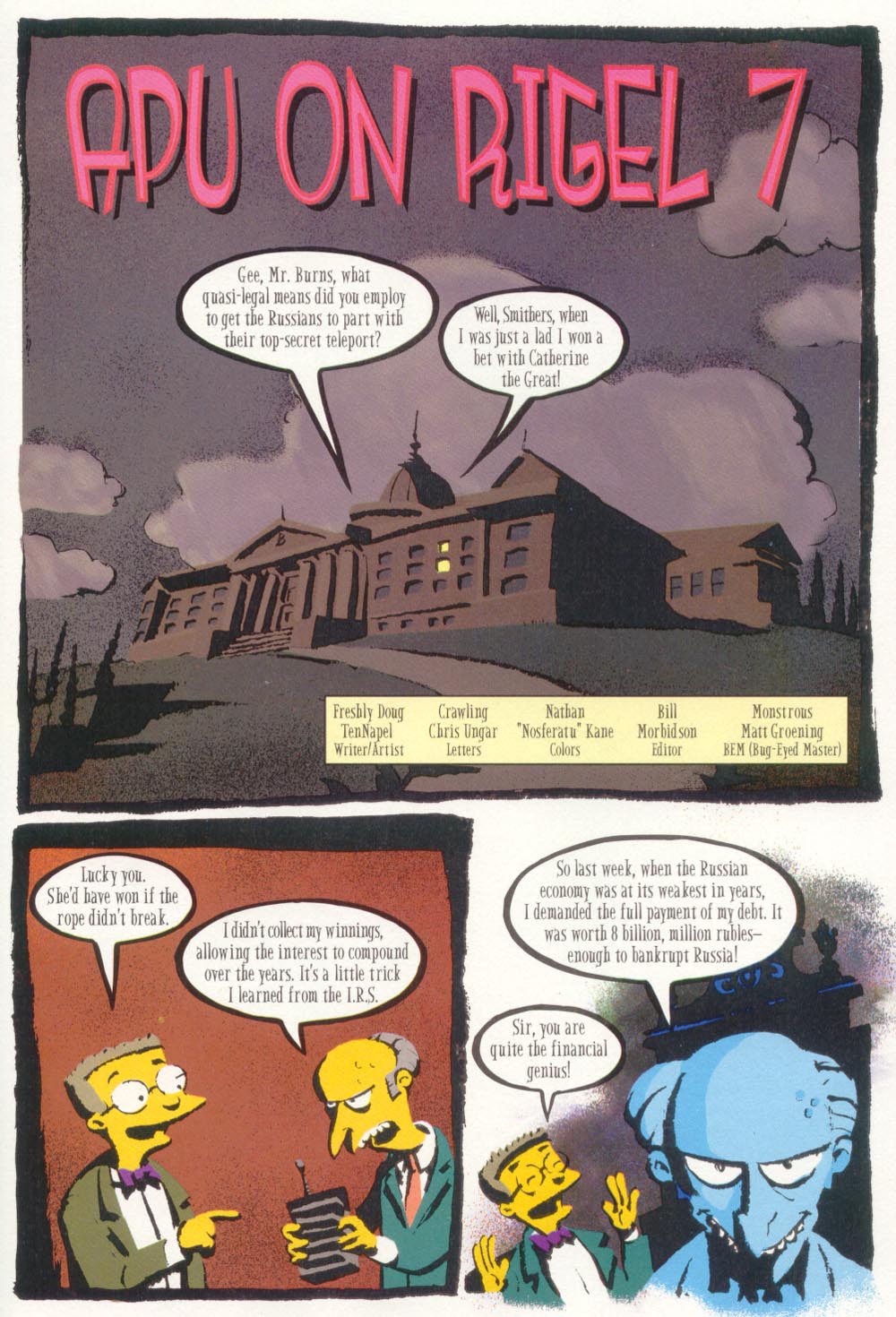 Read online Treehouse of Horror comic -  Issue #5 - 29