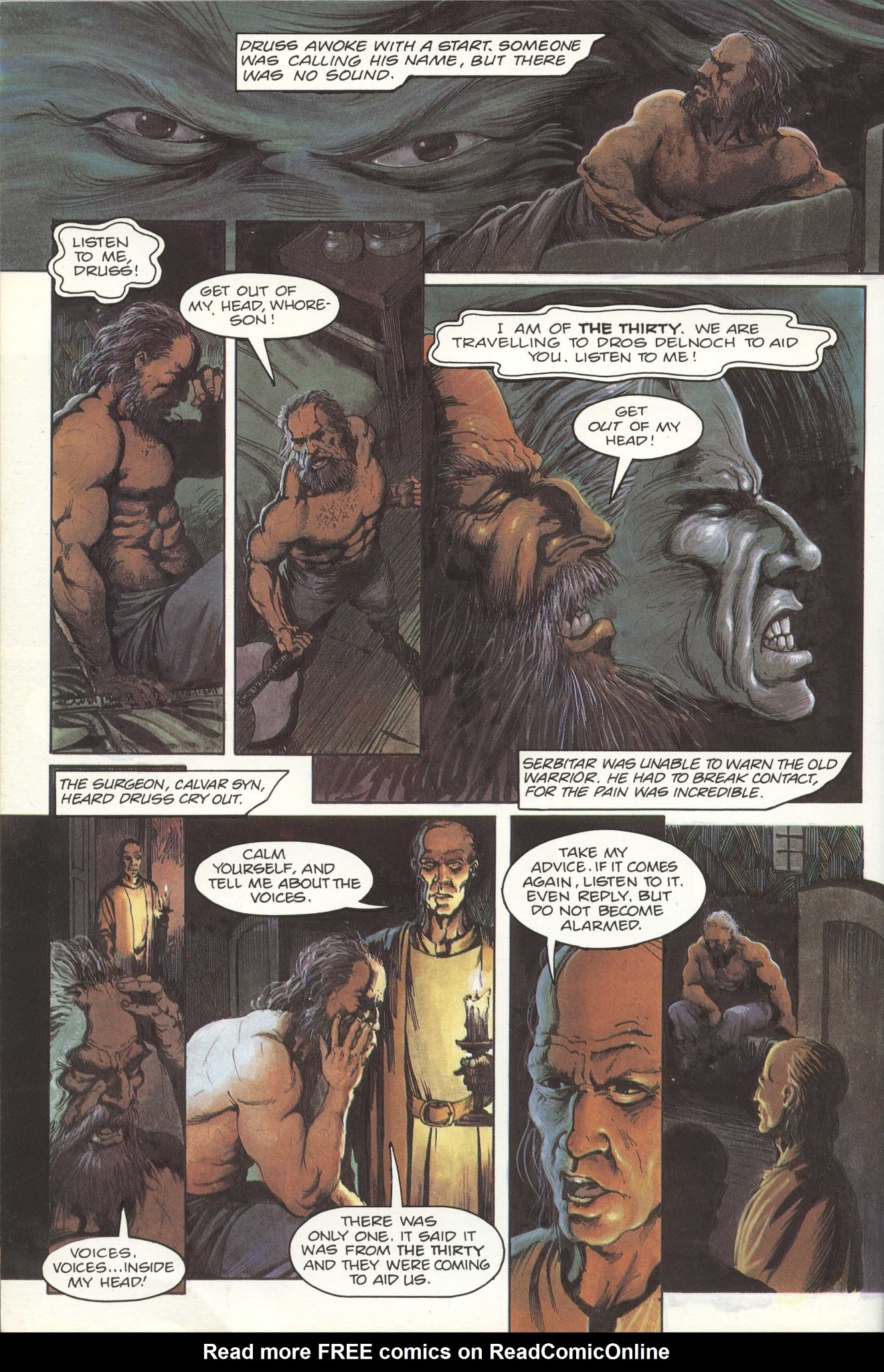 Read online David Gemmell's Legend: A Graphic Novel comic -  Issue # TPB - 45