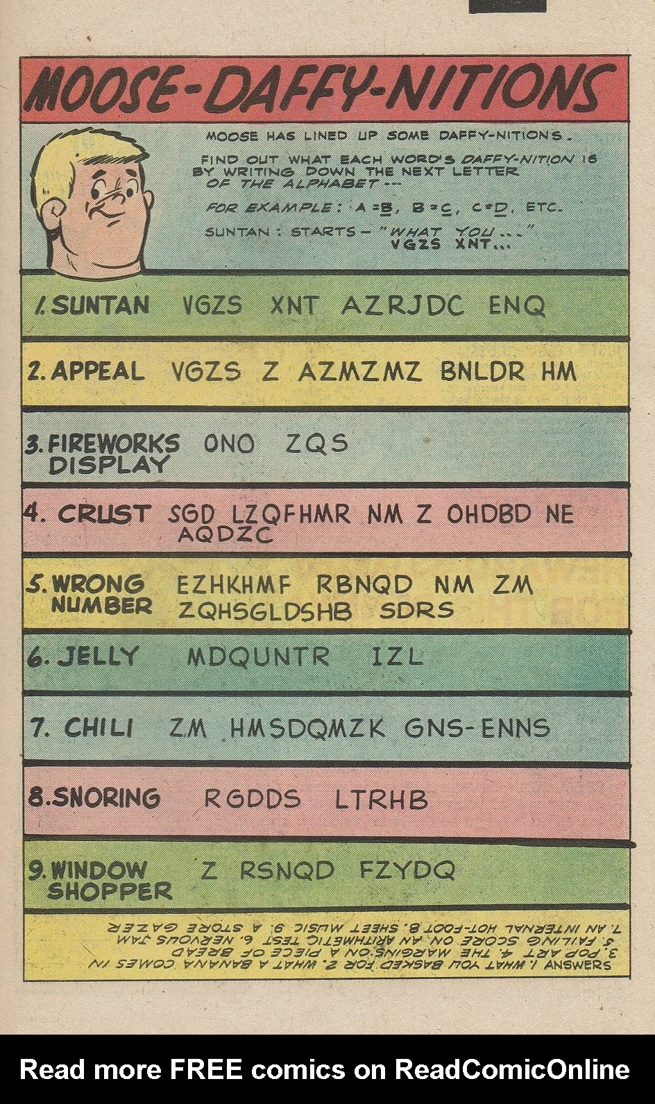 Read online Archie's Joke Book Magazine comic -  Issue #270 - 11