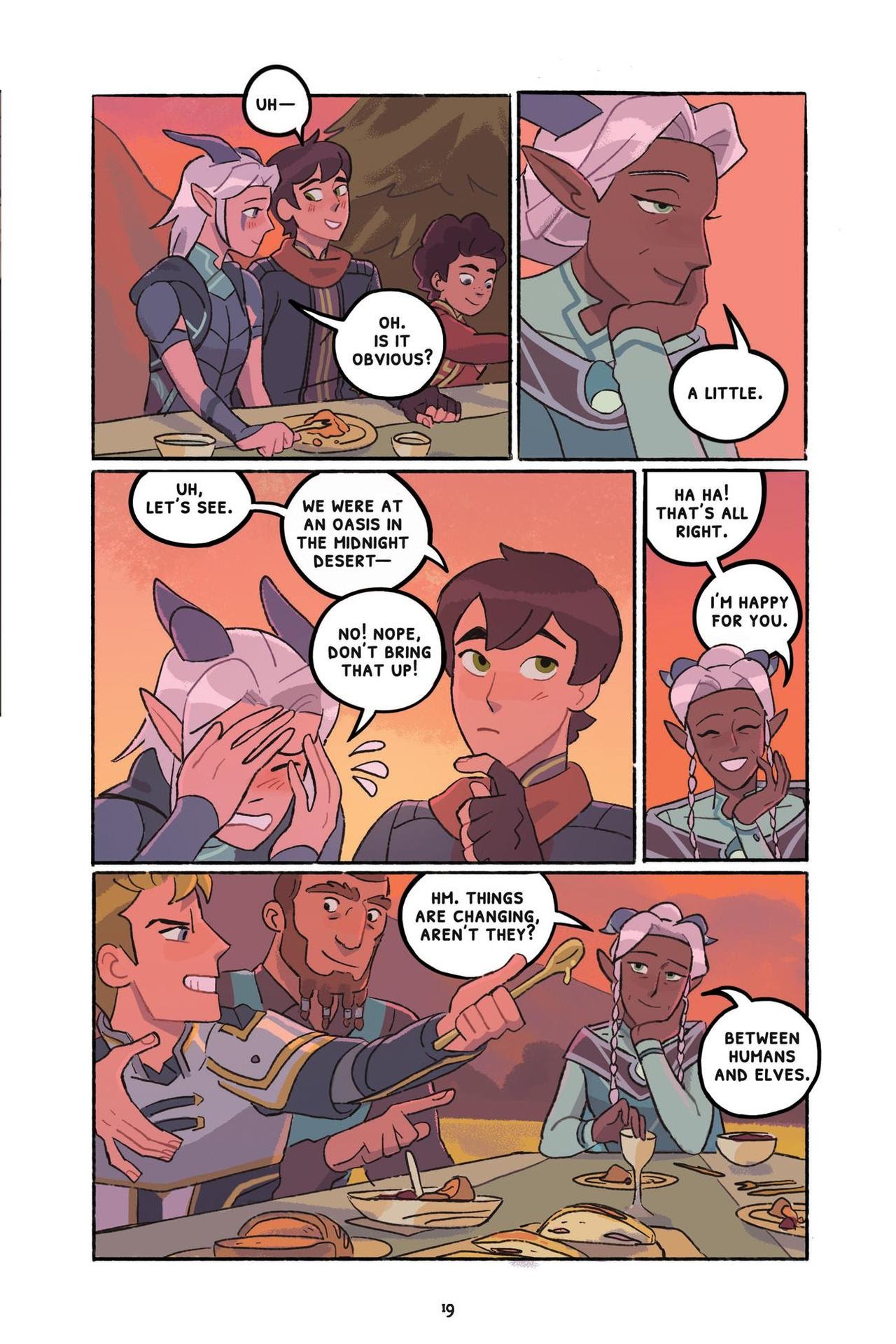 Read online Through the Moon: The Dragon Prince Graphic Novel comic -  Issue # TPB - 23