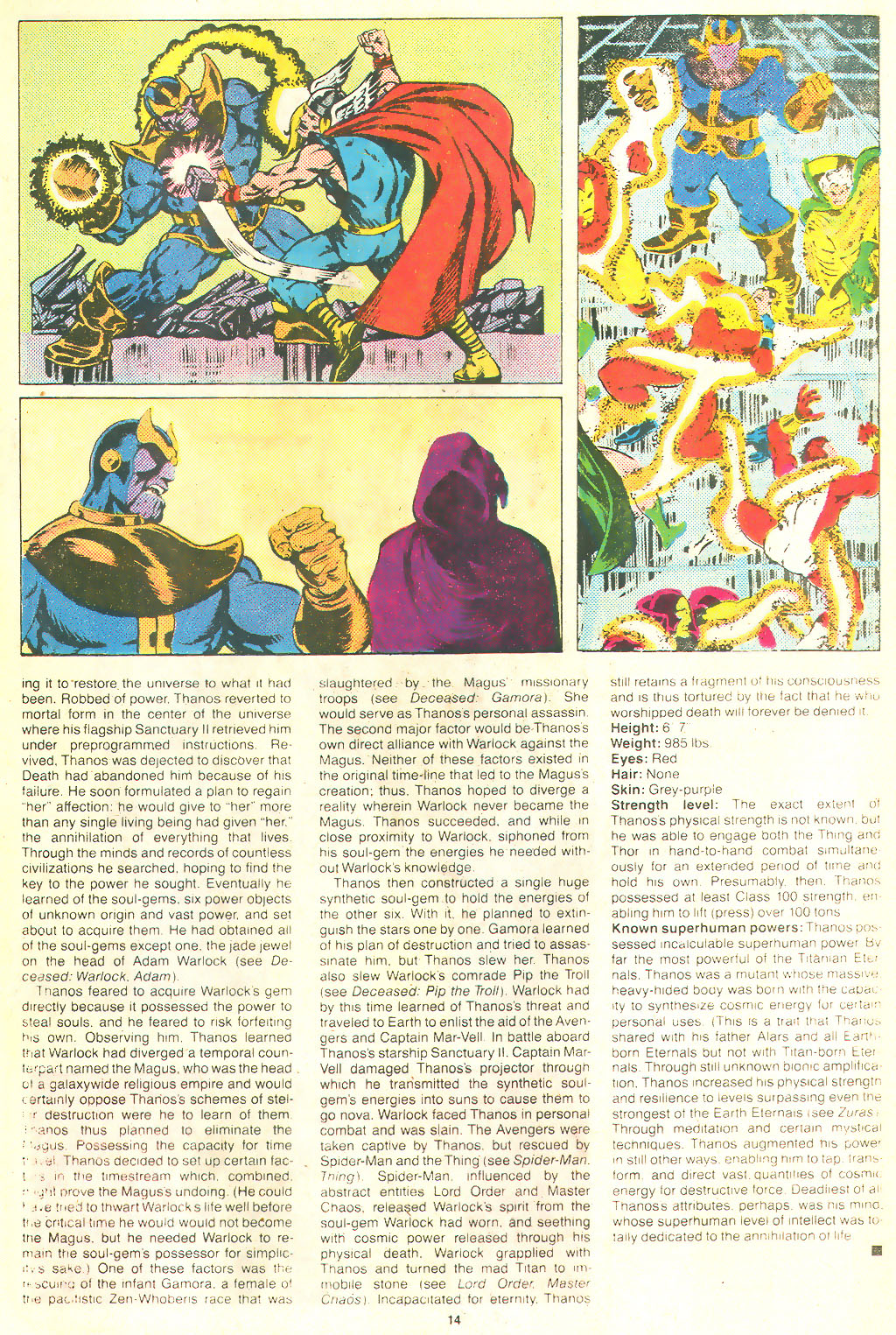 The Official Handbook of the Marvel Universe Deluxe Edition issue 20 - Page 16