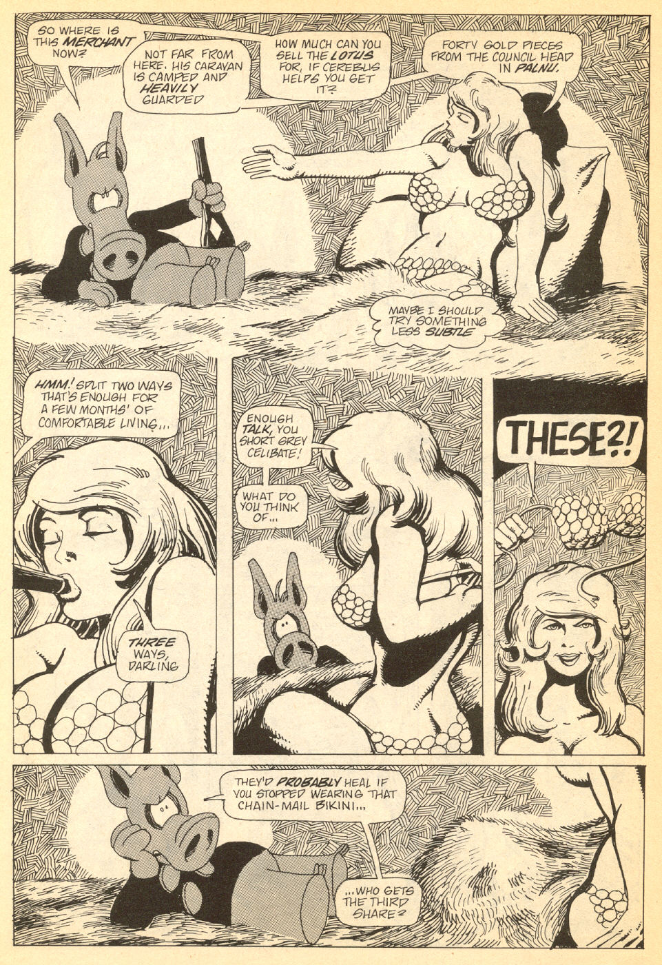 Read online Cerebus comic -  Issue #10 - 11