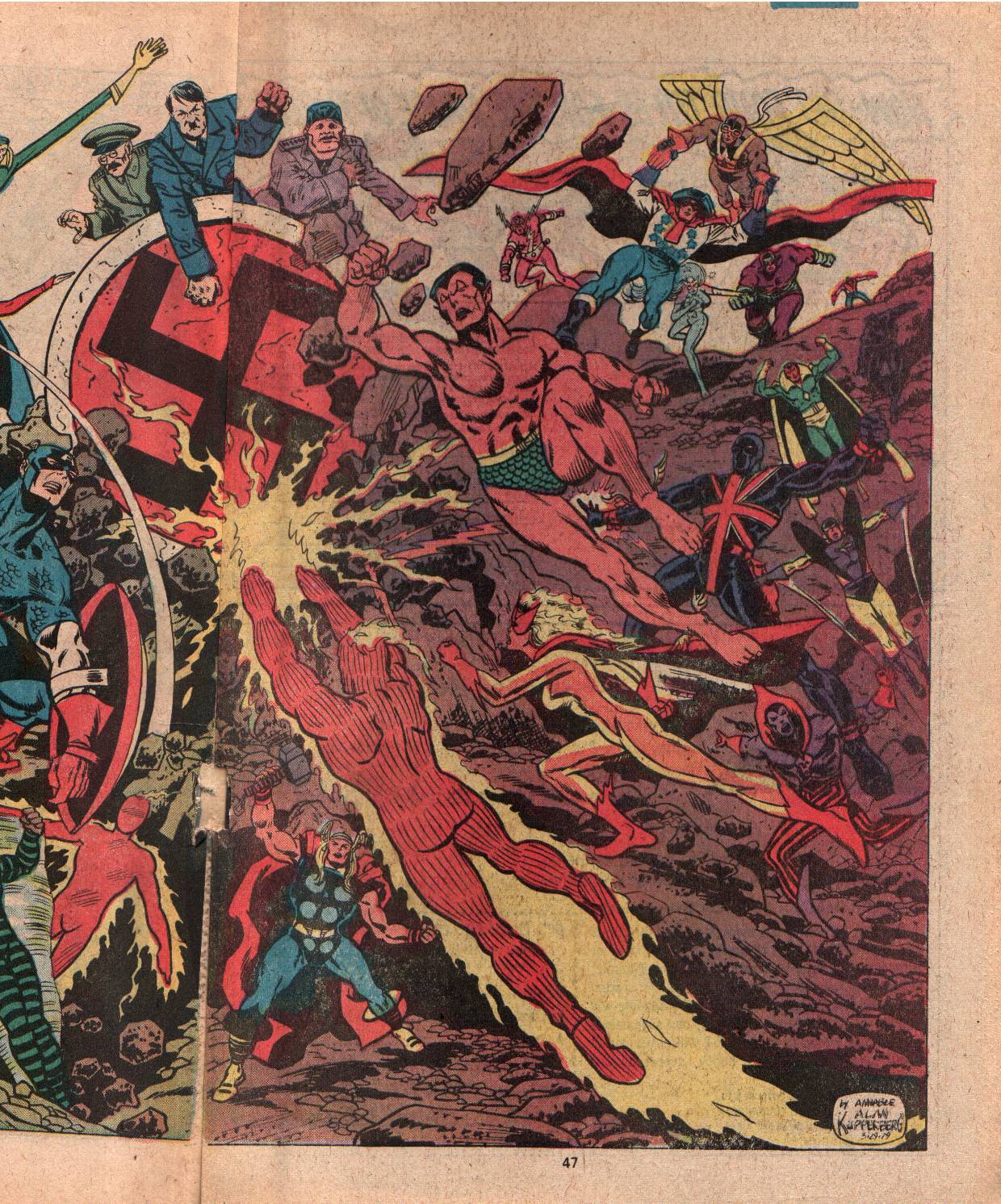 Read online The Invaders (1975) comic -  Issue #41 - 49
