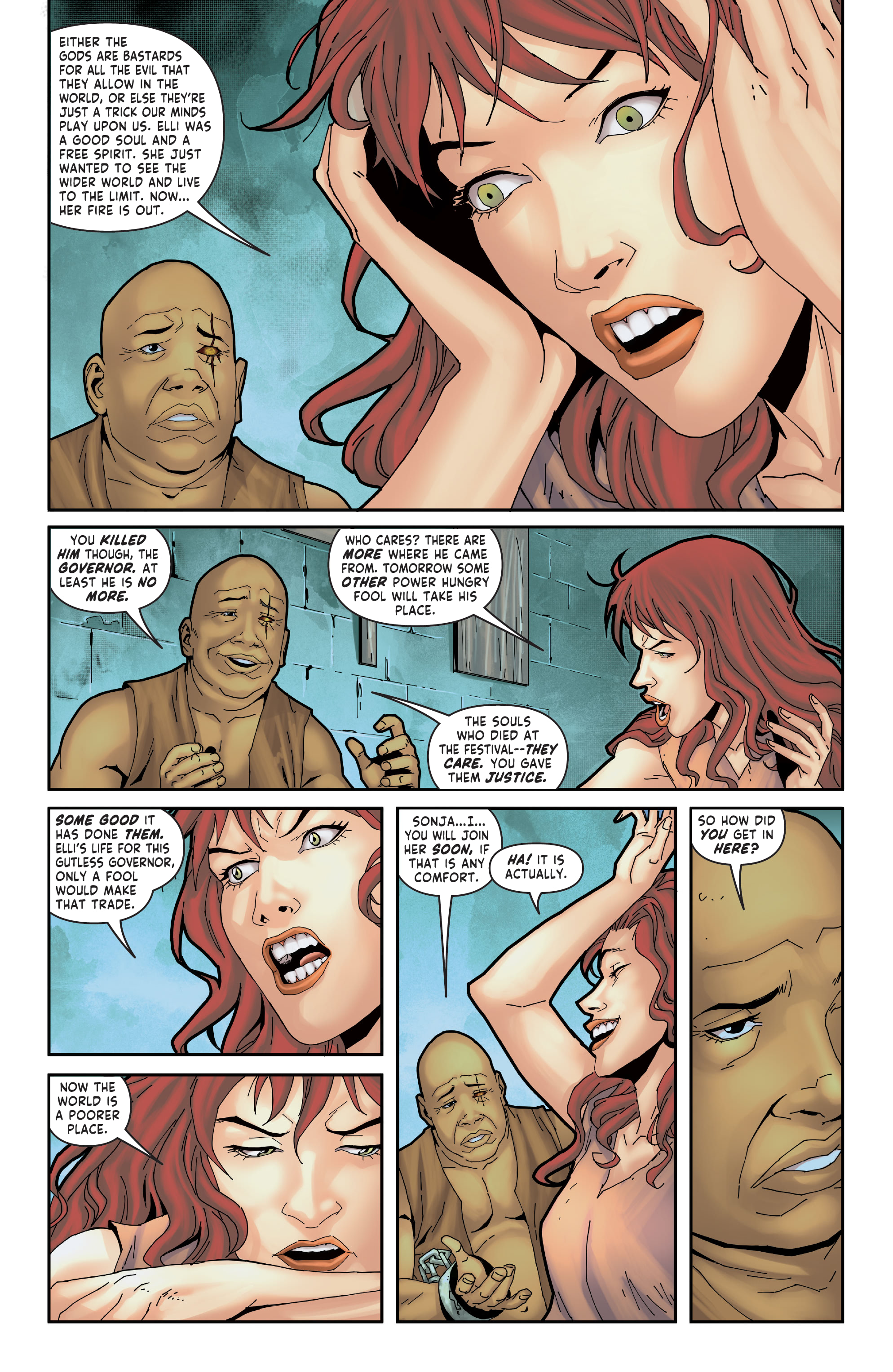 Read online Red Sonja: The Price of Blood comic -  Issue #3 - 15