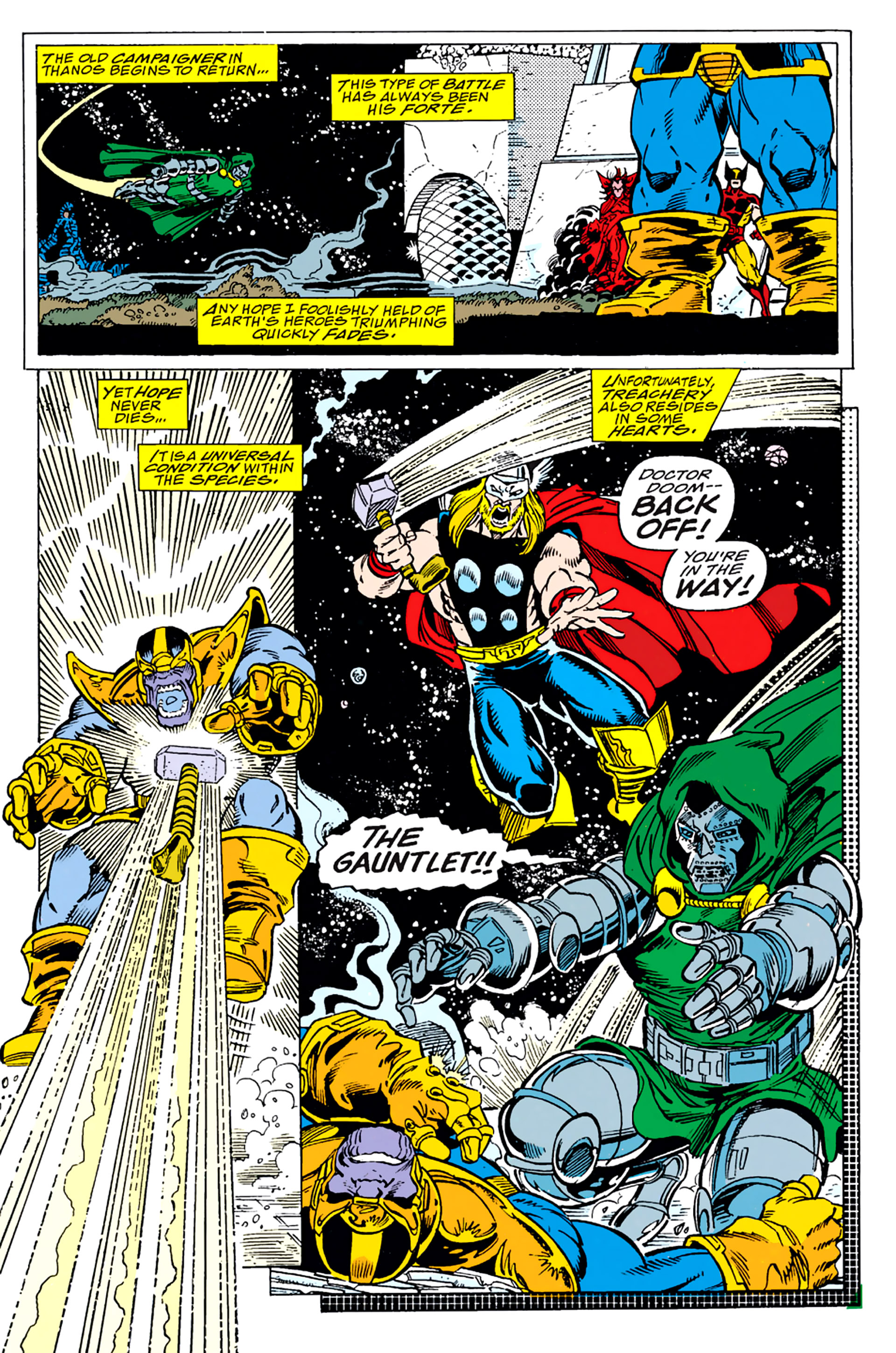 Read online Infinity Gauntlet (1991) comic -  Issue #4 - 14