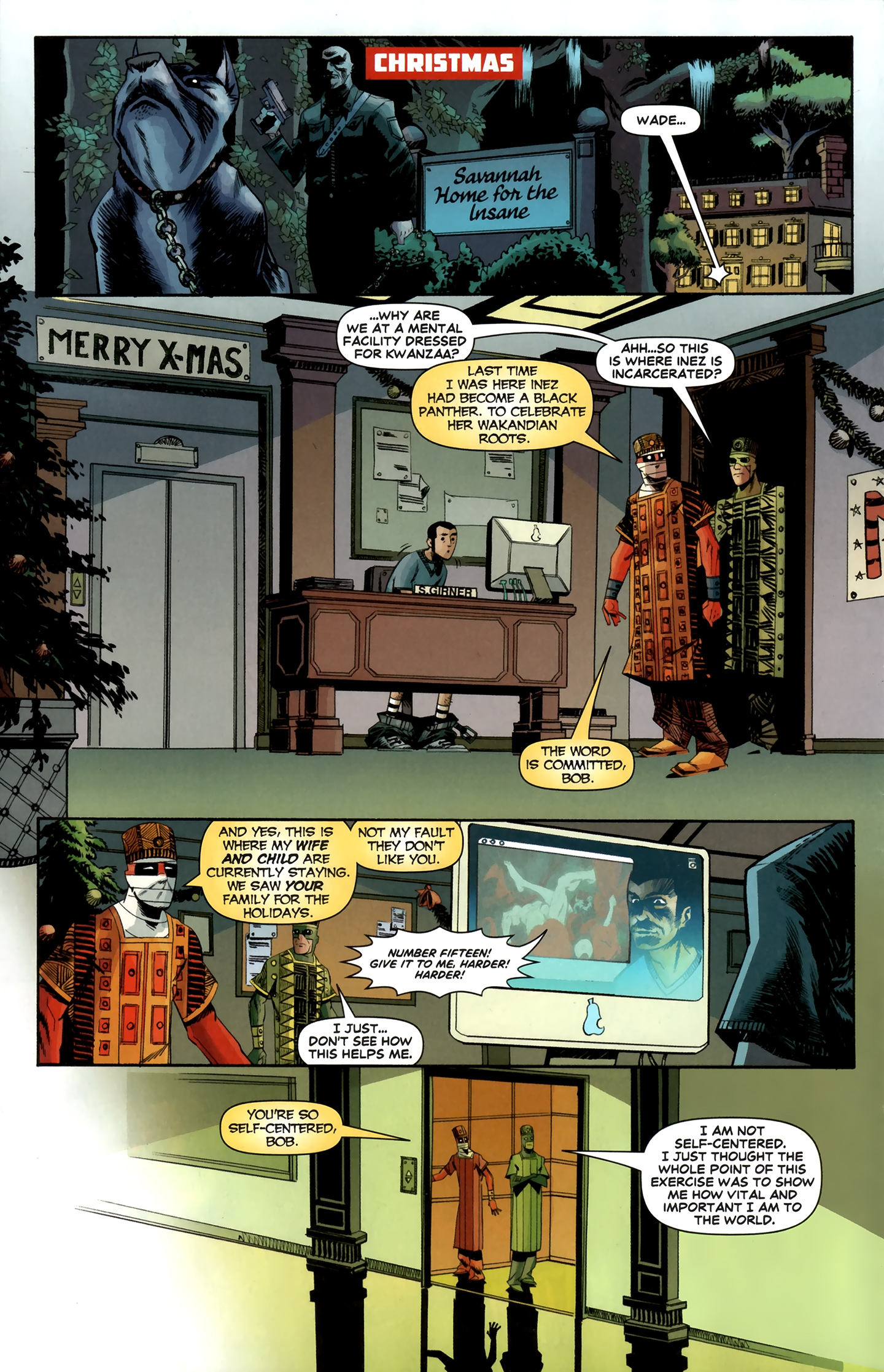 Read online Deadpool MAX X-Mas Special comic -  Issue # Full - 25