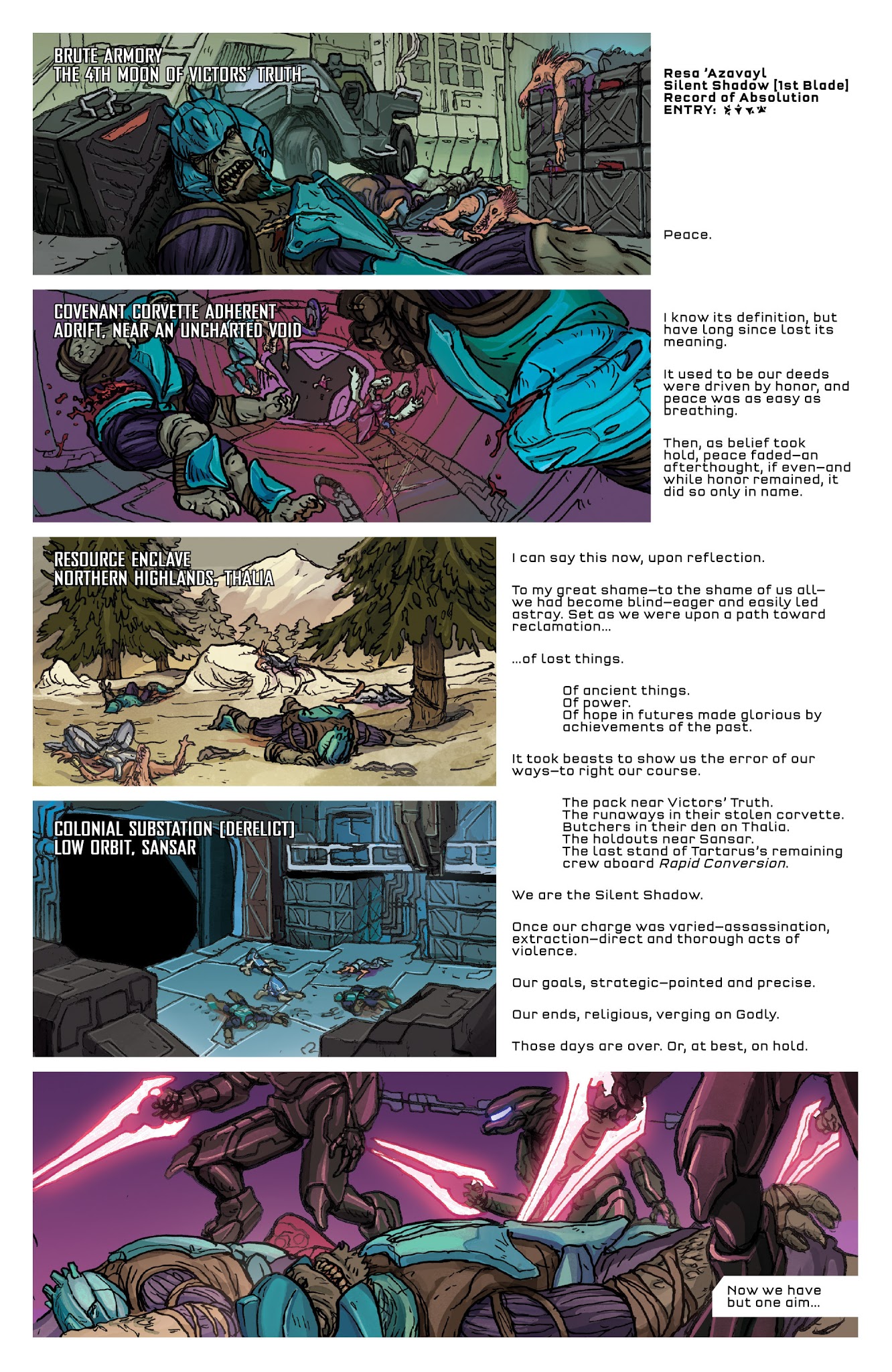 Read online Halo: Tales from the Slipspace comic -  Issue # TPB - 78