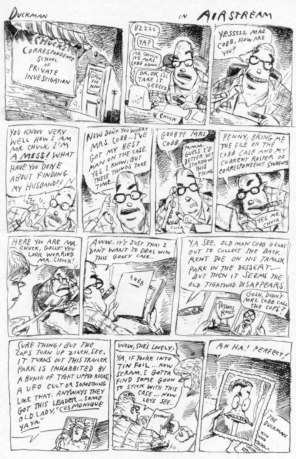 Read online Duckman (1990) comic -  Issue # Full - 3