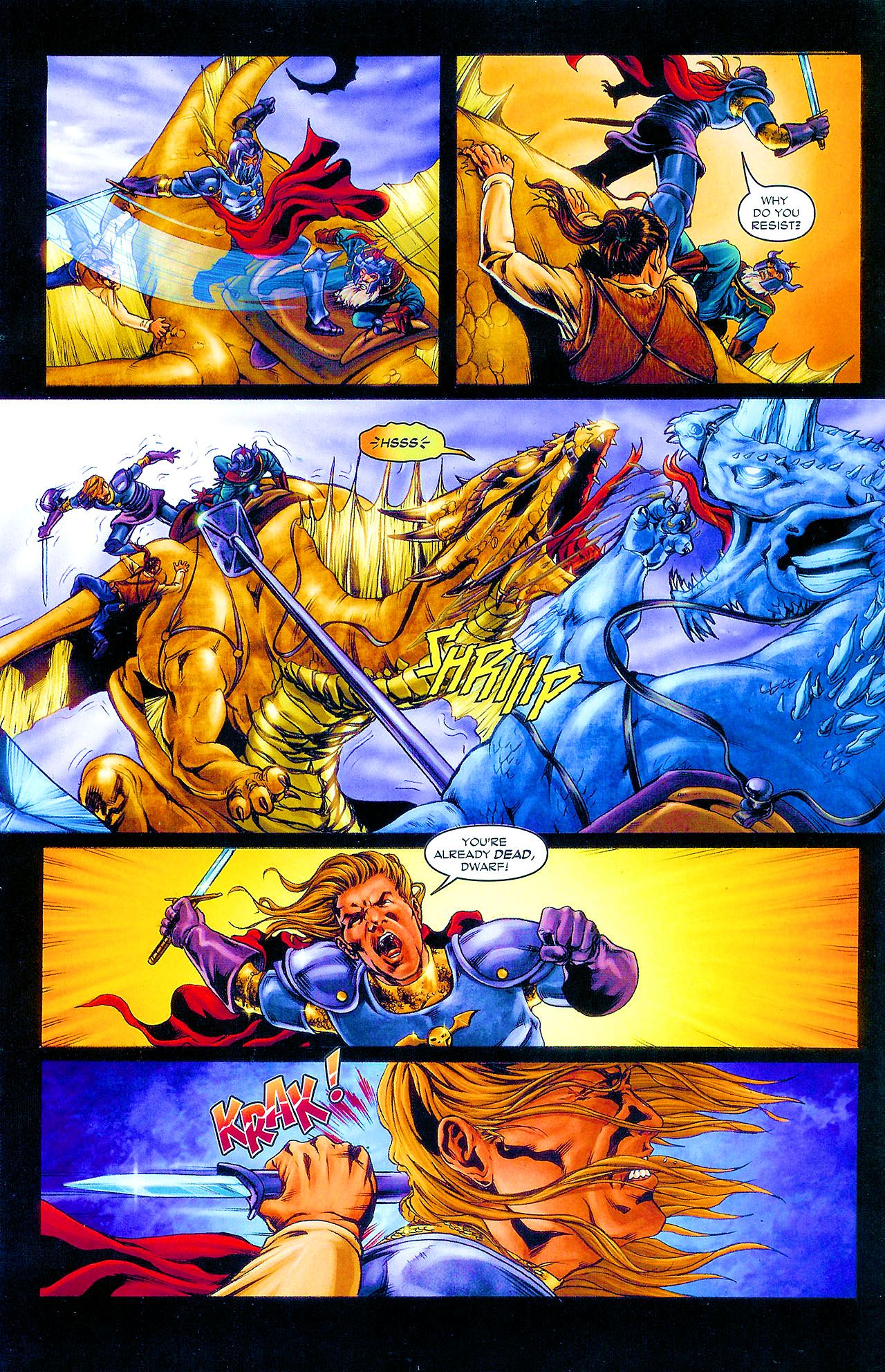 Read online Dragonlance Chronicles (2007) comic -  Issue #4 - 16