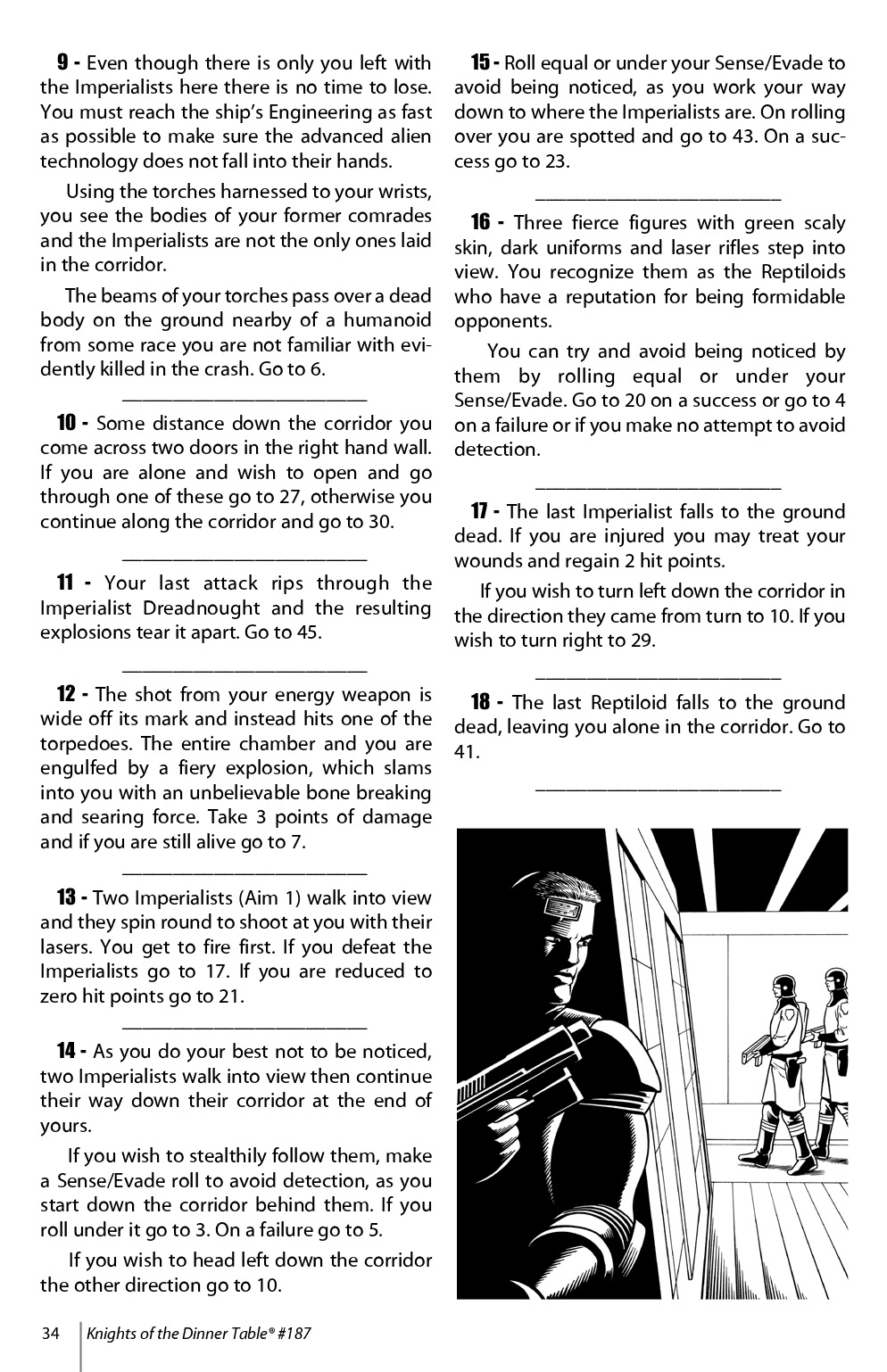 Read online Knights of the Dinner Table comic -  Issue #187 - 36