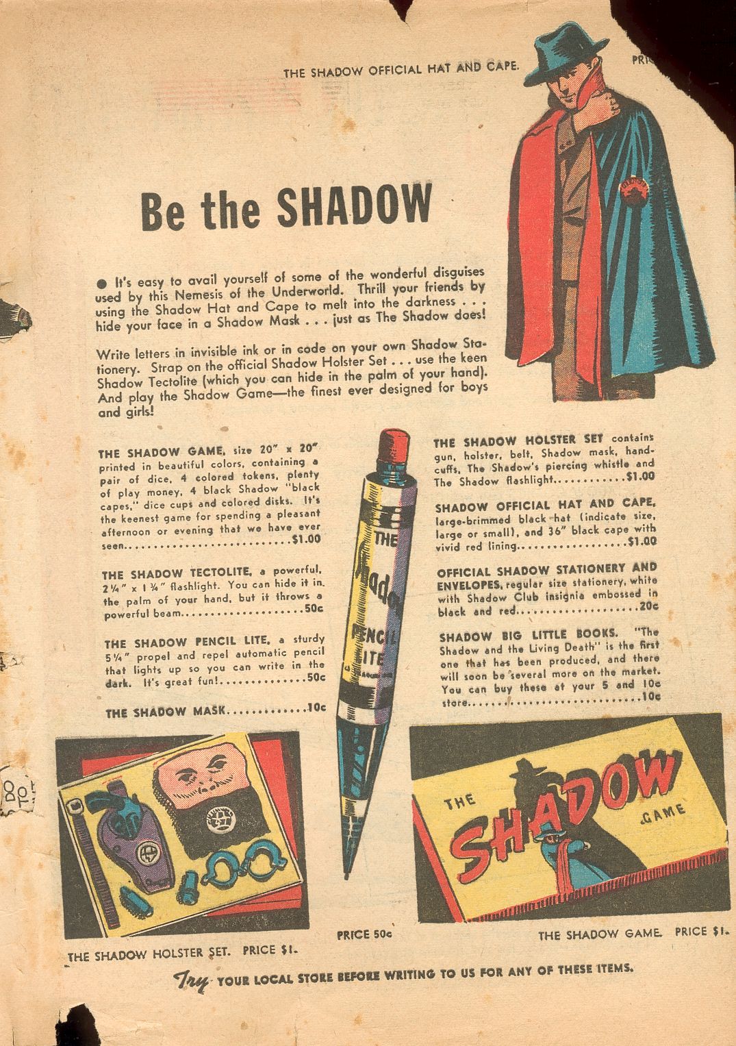 Read online Shadow Comics comic -  Issue #11 - 65