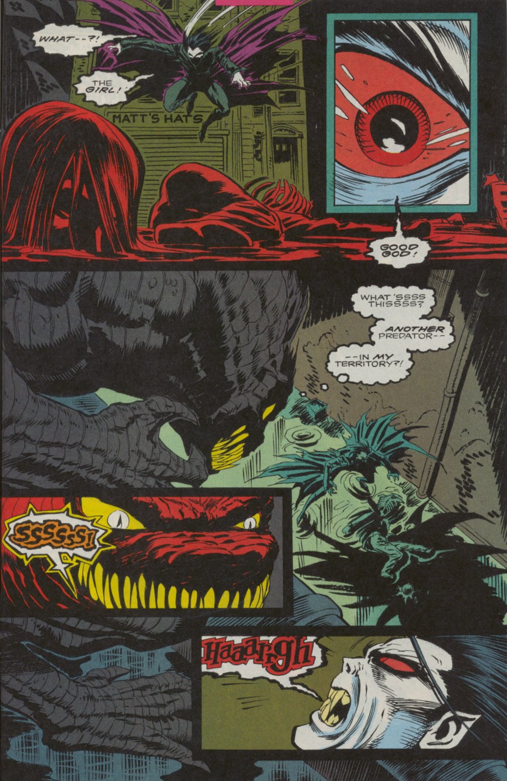 Read online Morbius: The Living Vampire (1992) comic -  Issue #5 - 23