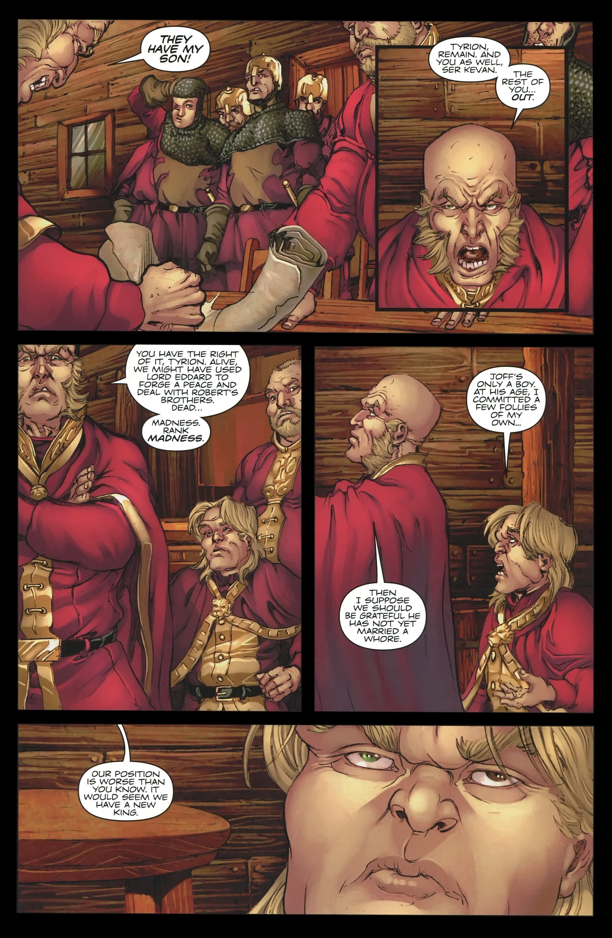 Read online A Game Of Thrones comic -  Issue #23 - 17