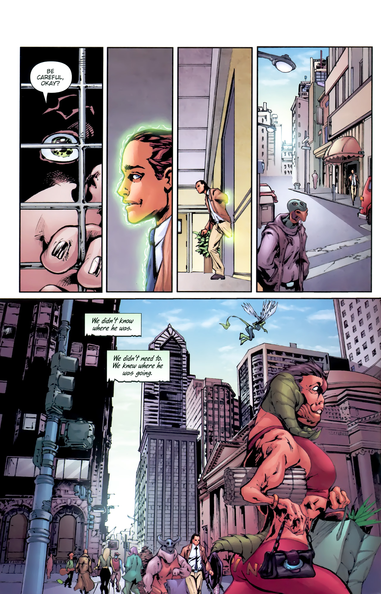 Read online George R.R. Martin's Wild Cards: The Hard Call comic -  Issue #5 - 6