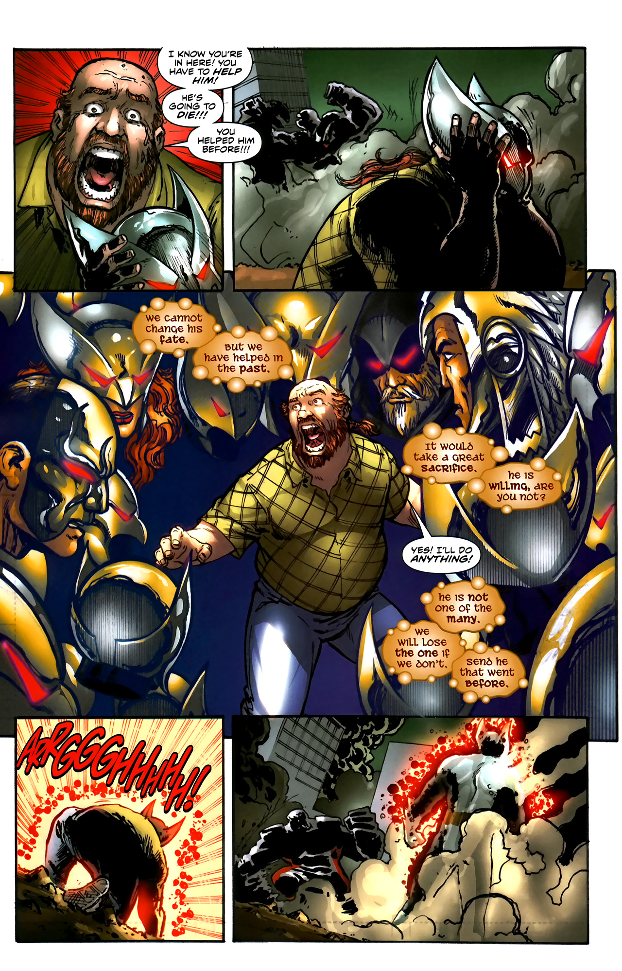 Read online ShadowHawk (2010) comic -  Issue #5 - 19