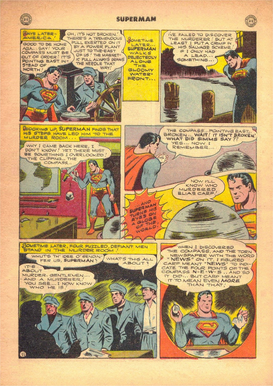 Read online Superman (1939) comic -  Issue #33 - 49