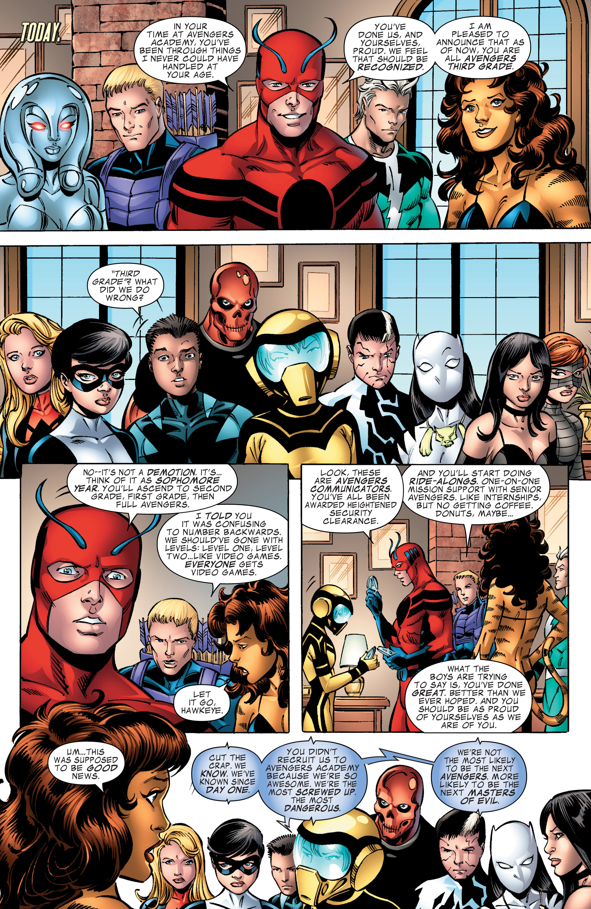 Read online Avengers Academy comic -  Issue # _TPB Final Exams - 132