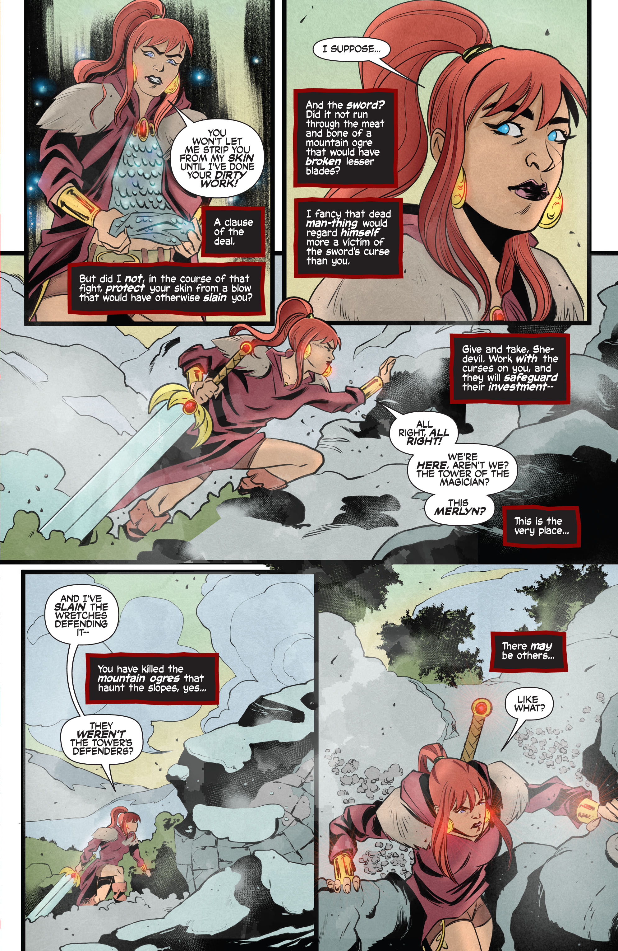 Read online Immortal Red Sonja comic -  Issue #3 - 10
