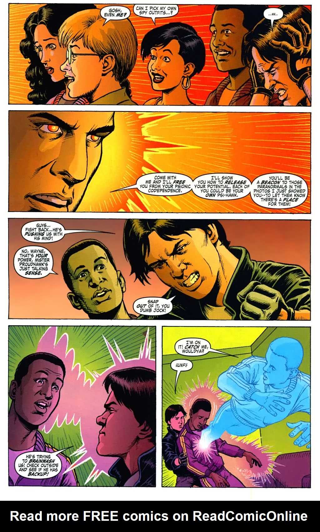 Read online Untold Tales Of The New Universe: Psi-Force comic -  Issue # Full - 18