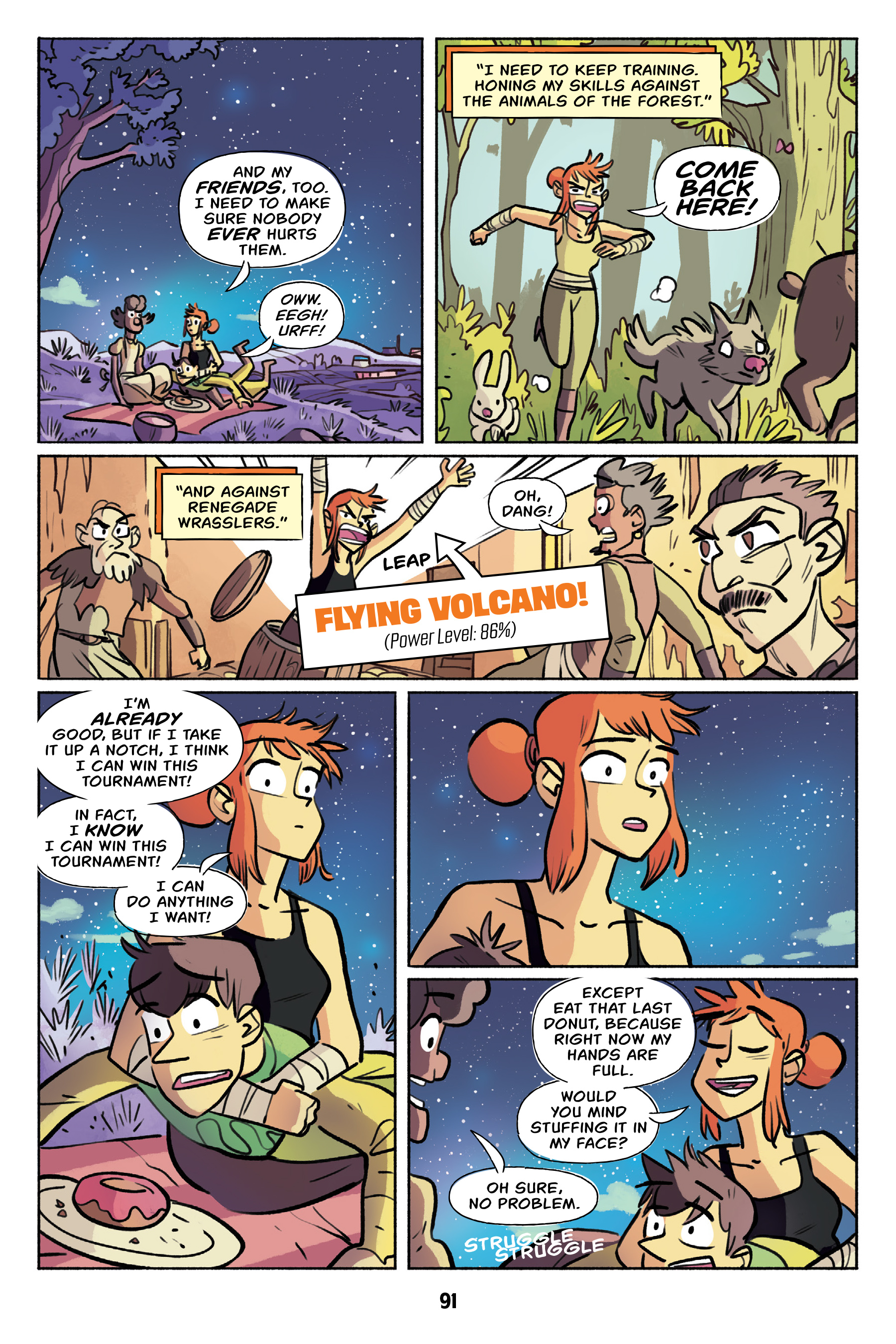 Read online Wrassle Castle comic -  Issue #2 - 91