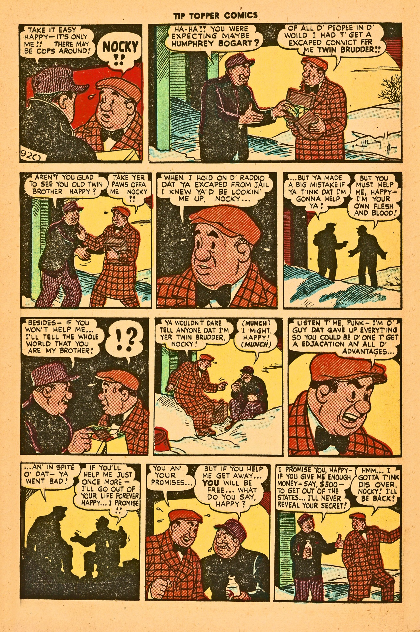 Read online Tip Topper Comics comic -  Issue #3 - 16