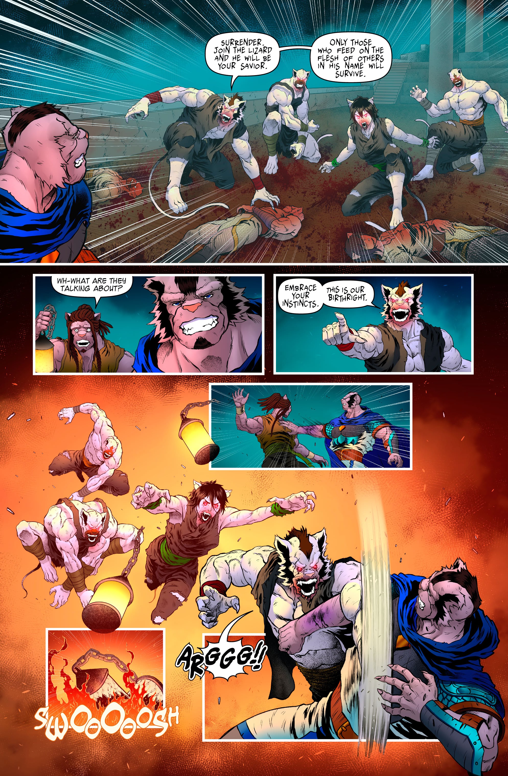 Read online Battlecats (2021) comic -  Issue #2 - 7