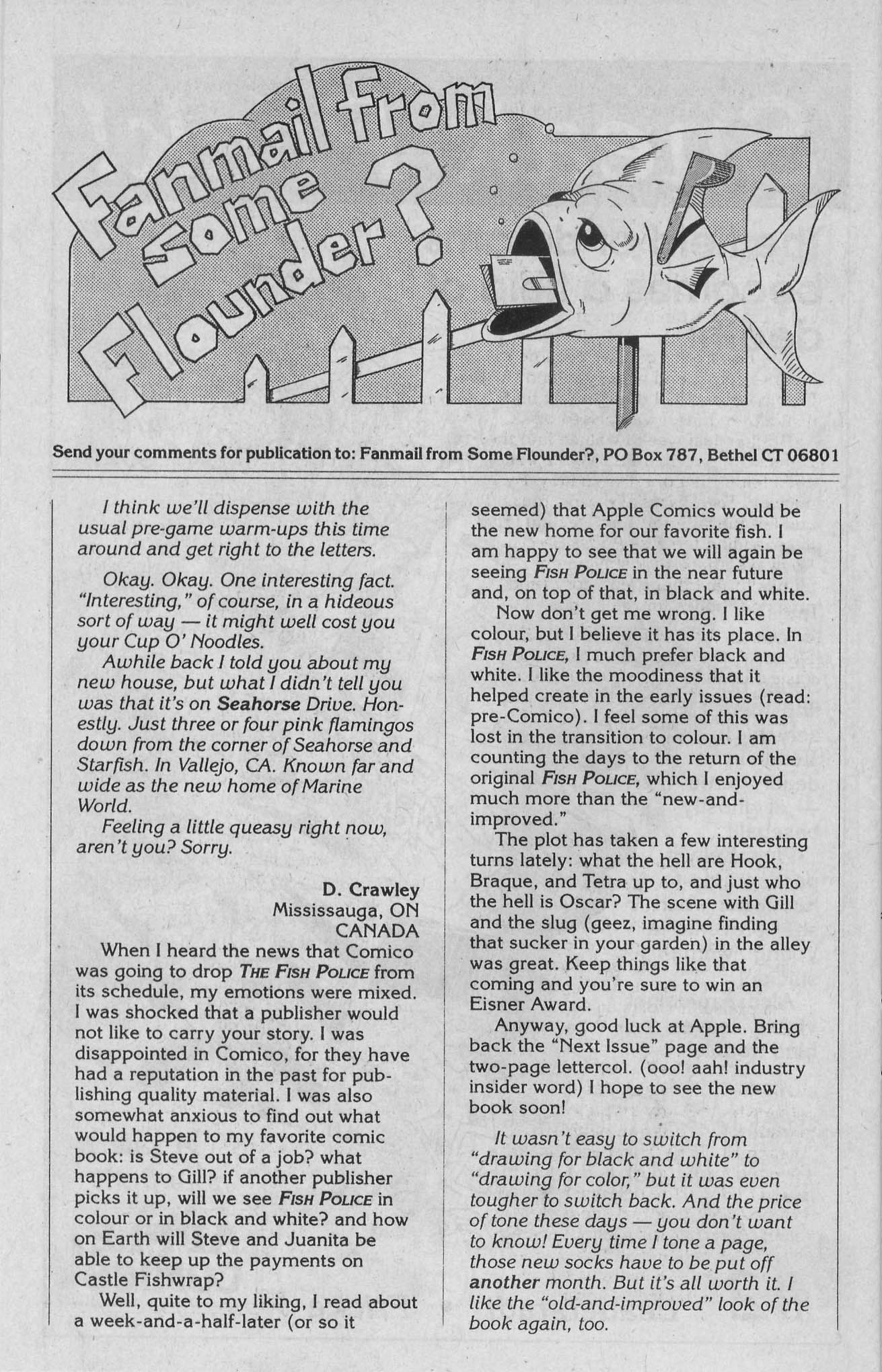 Read online The Fish Police comic -  Issue #19 - 27