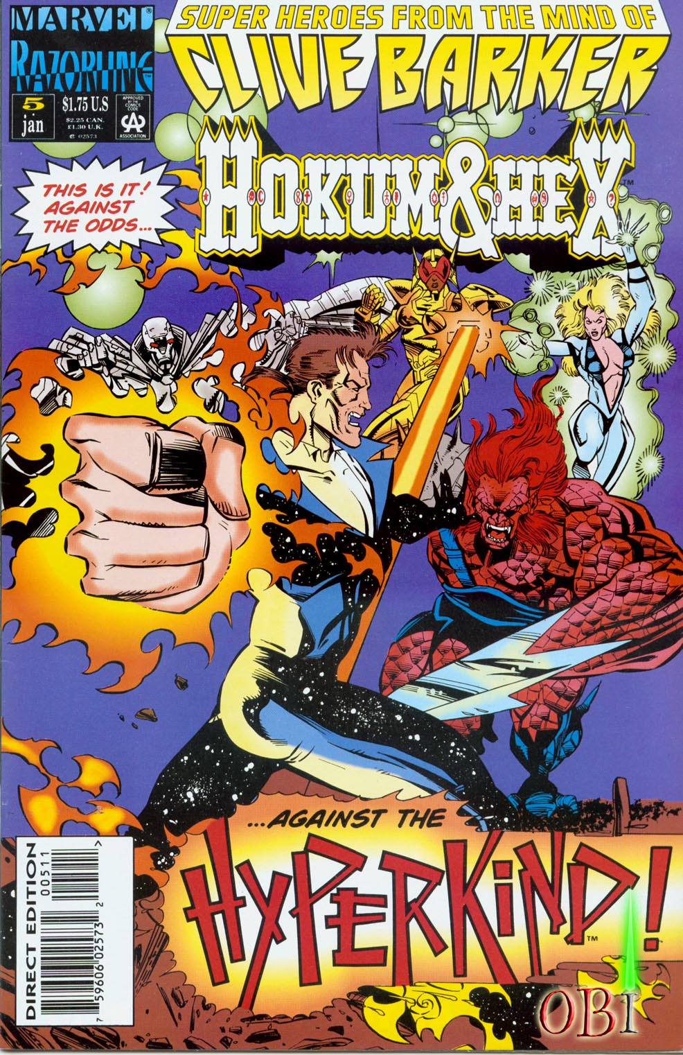 Read online Hokum & Hex comic -  Issue #5 - 1