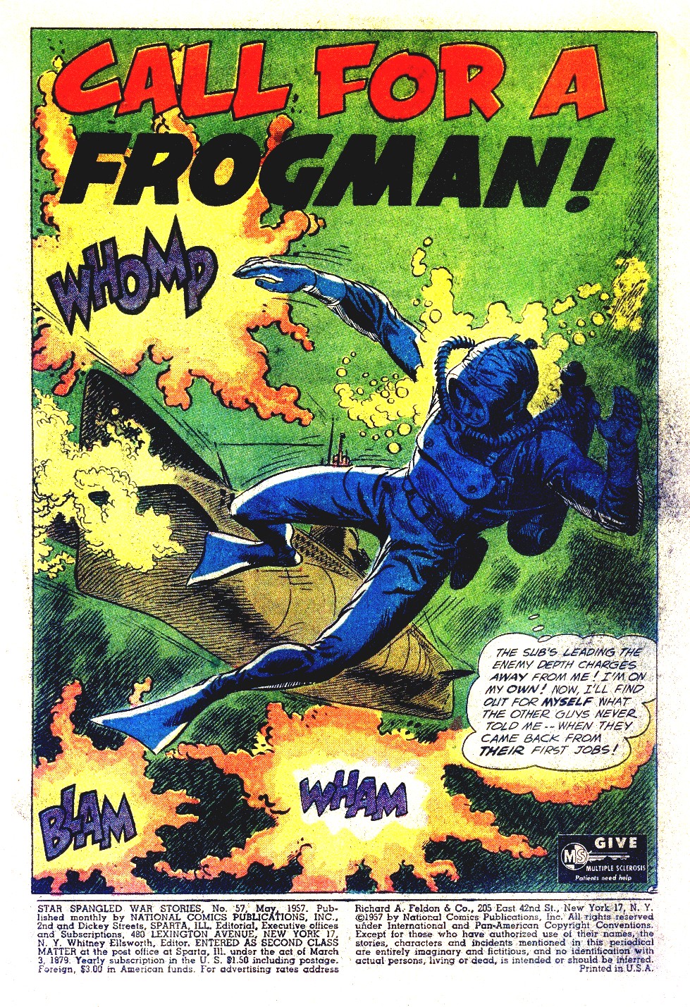 Read online Star Spangled War Stories (1952) comic -  Issue #57 - 3