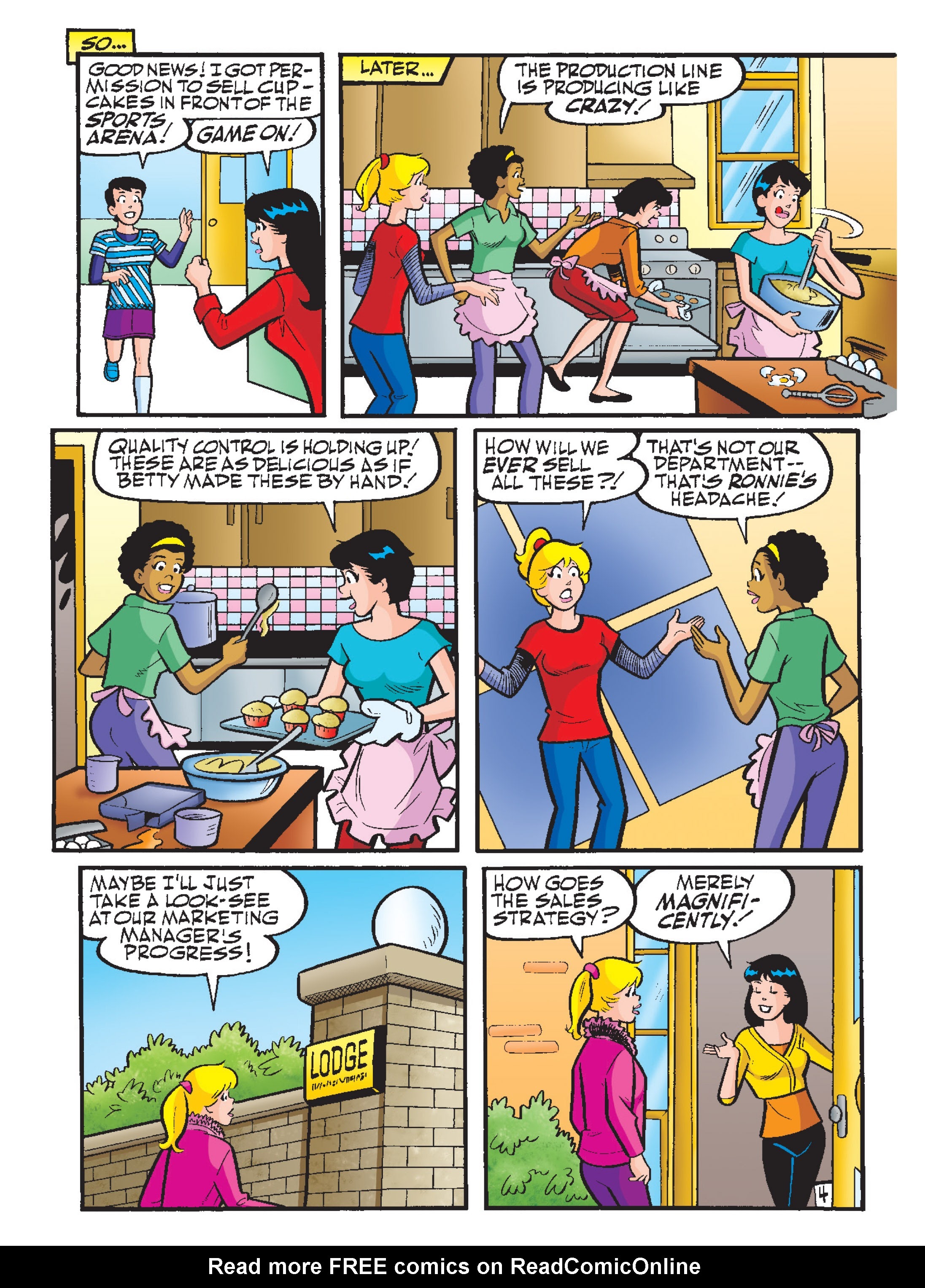 Read online Betty & Veronica Friends Double Digest comic -  Issue #277 - 173