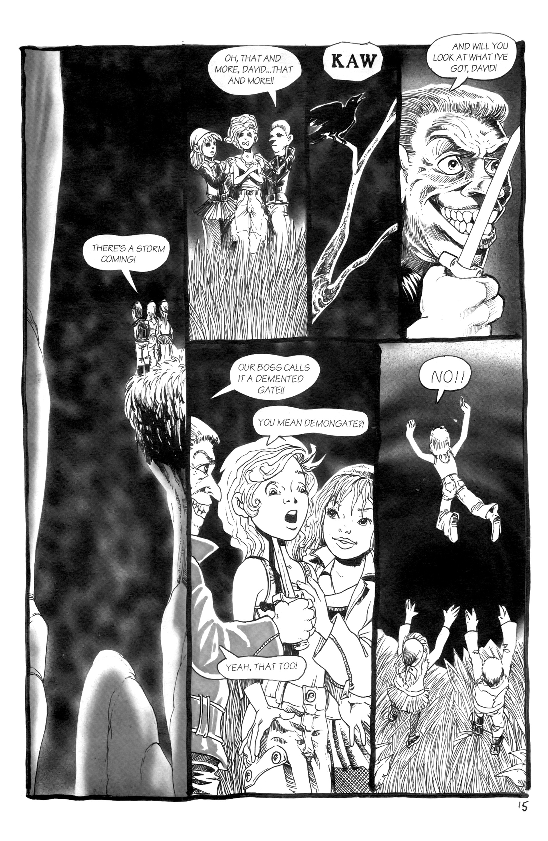 Read online Demongate comic -  Issue #9 - 17