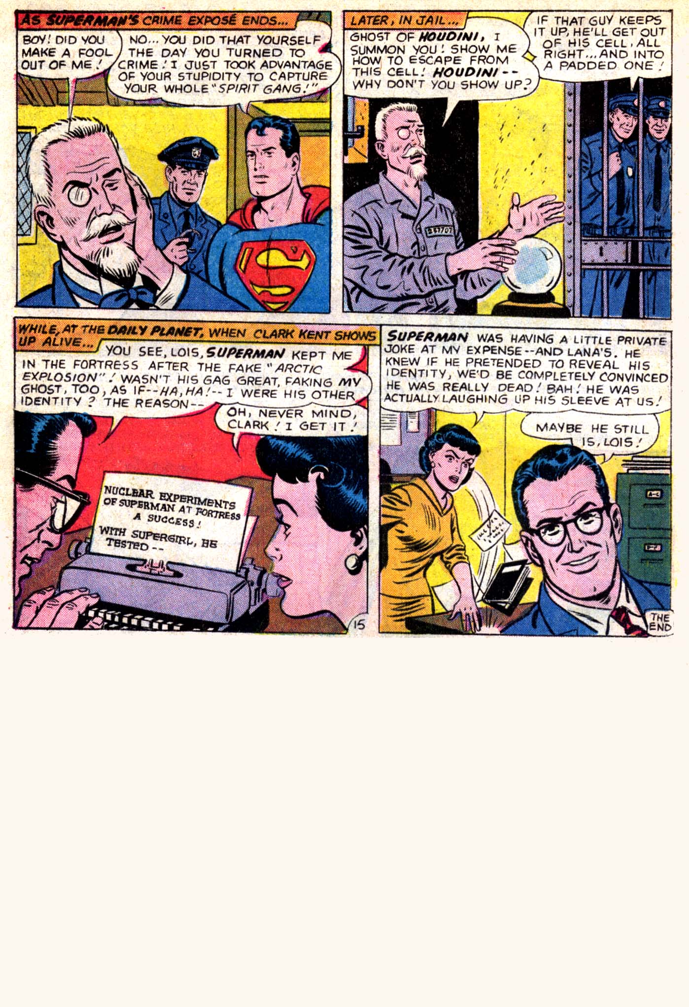 Read online Superman (1939) comic -  Issue #186 - 16