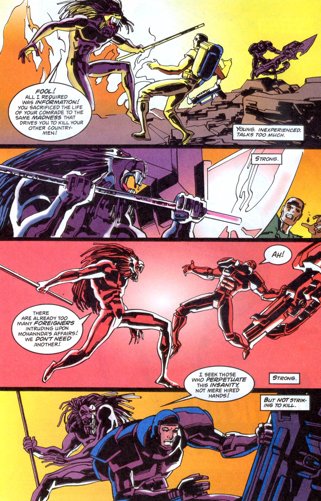 Read online Black Axe comic -  Issue #5 - 5