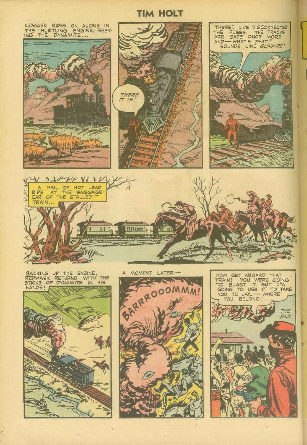 Read online Tim Holt comic -  Issue #36 - 24